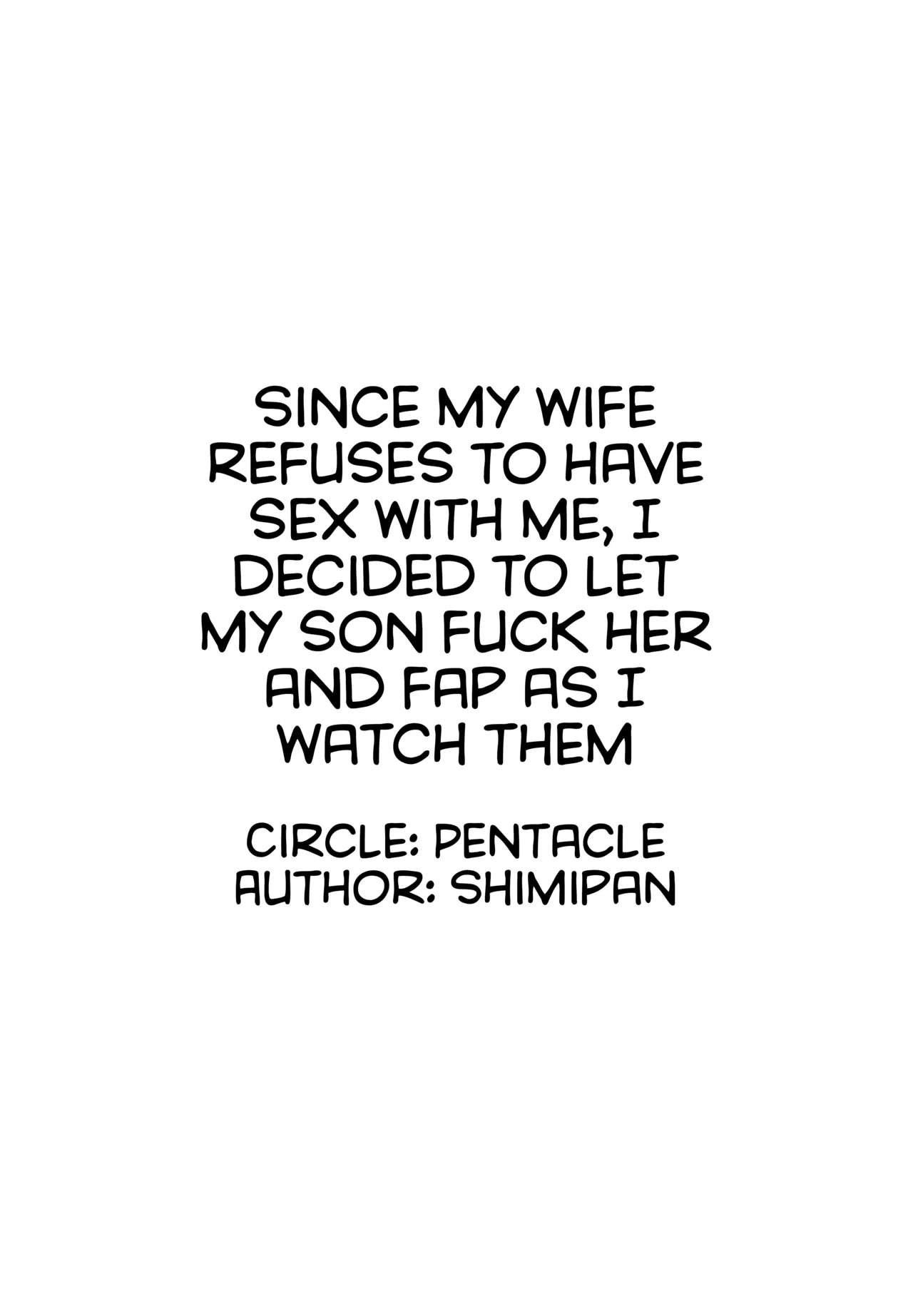 Tsuma ga Sex Sasete Kurenai no de, Musuko ni Netotte Moratte Okazu ni suru koto ni Shimashita page 2 full