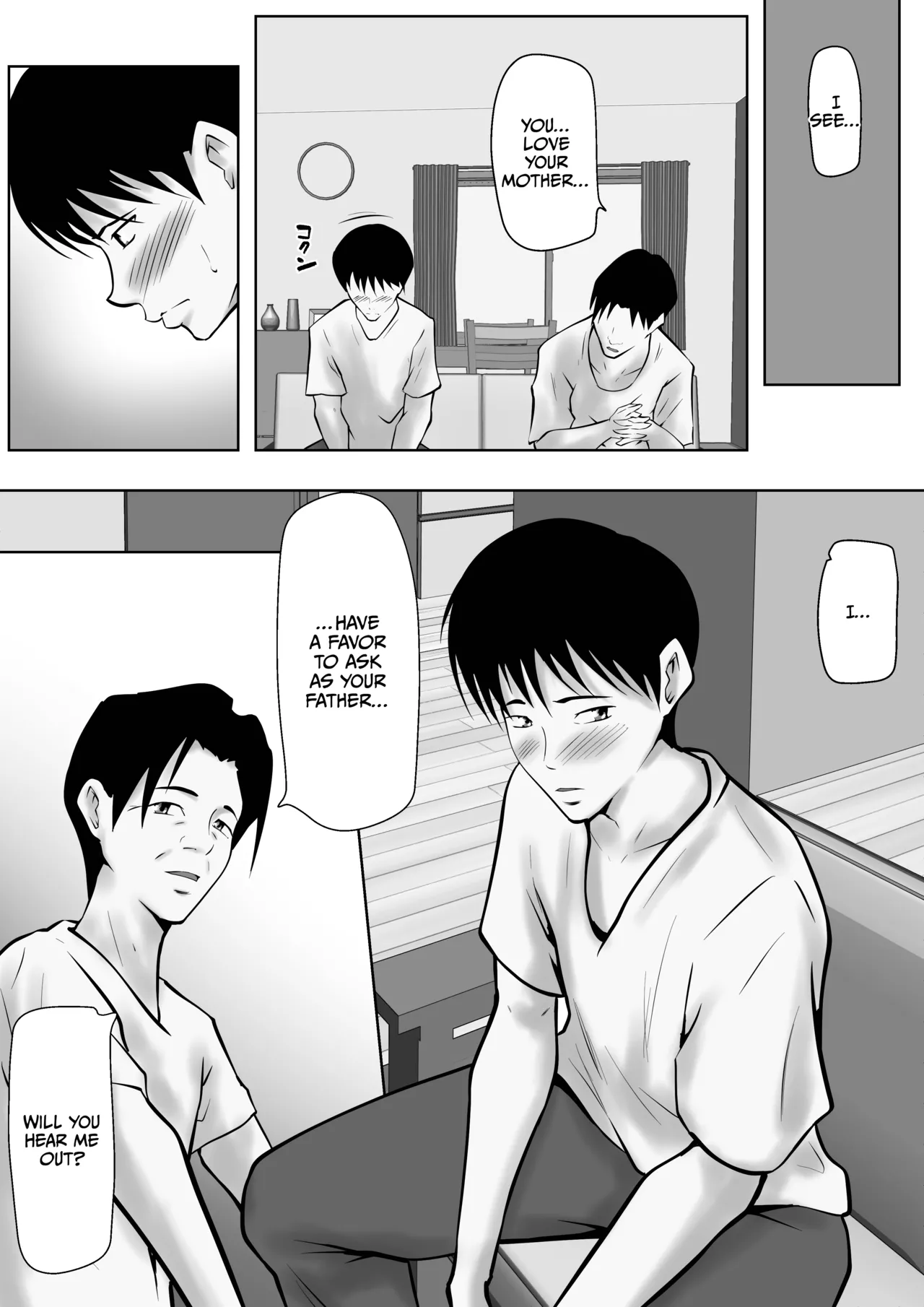 Tsuma ga Sex Sasete Kurenai no de, Musuko ni Netotte Moratte Okazu ni suru koto ni Shimashita page 8 full