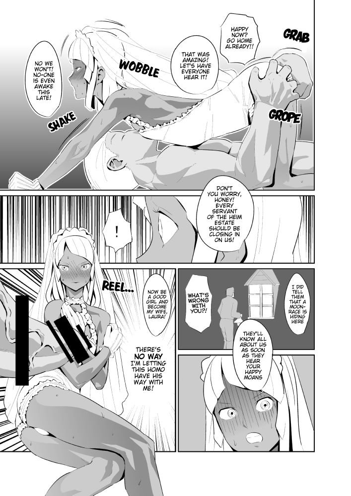 Kasshoku Yousei 3 | Ebony Fairy 3 page 6 full