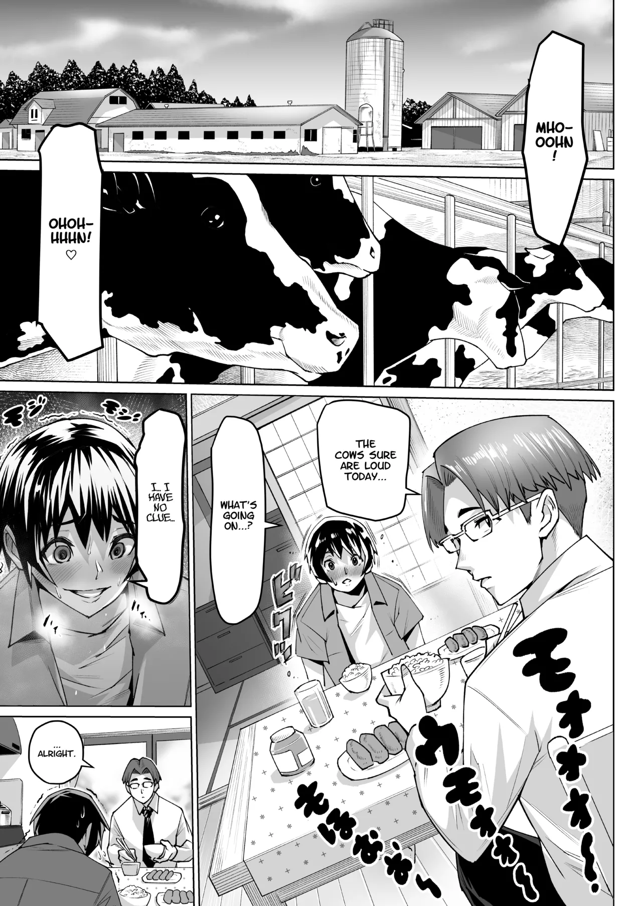Mesu Ushi Mama Netorare Bokujou Ushinoo ma na 34 sai - Kachiku Toshite Haramase Ninshin Shiikusareta Haha - 1 page 5 full