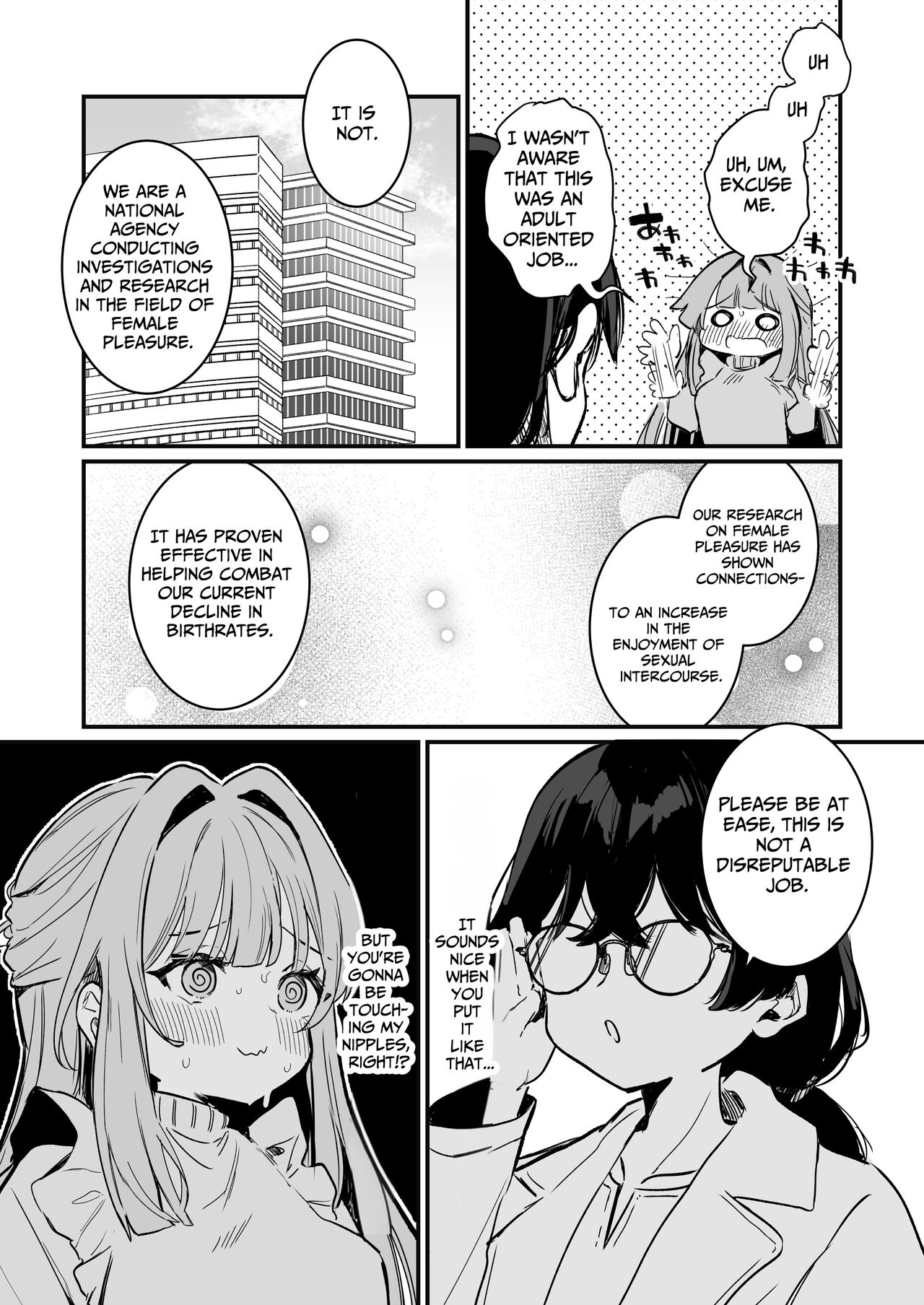 Chikubi Kando Chousa, Hajimemasu page 7 full