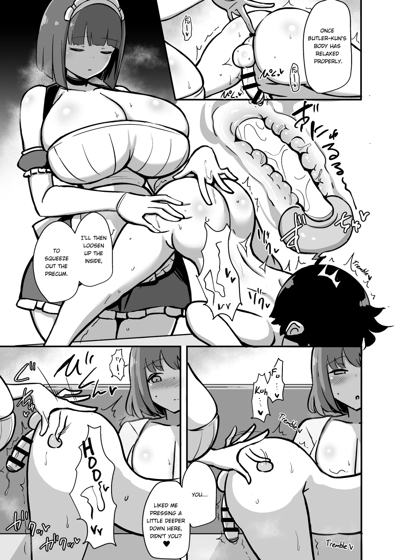 Shitsuji-Kun No Tsudome Milk Tea Cowper Oome_Butler-kun's Edged Milk Tea With Extra Precum page 10 full
