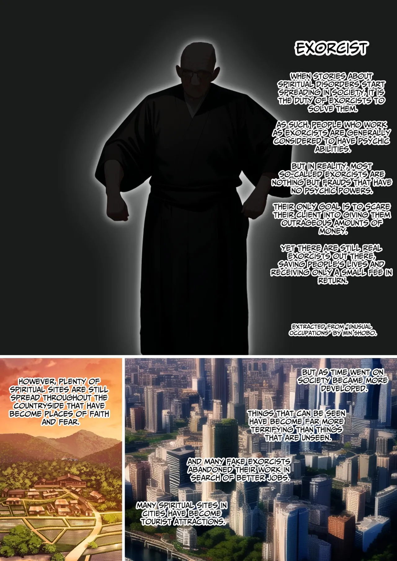 The Succubus Box: A lewd and unusual fate befalls the exorcist grandfather and grandson. page 2 full