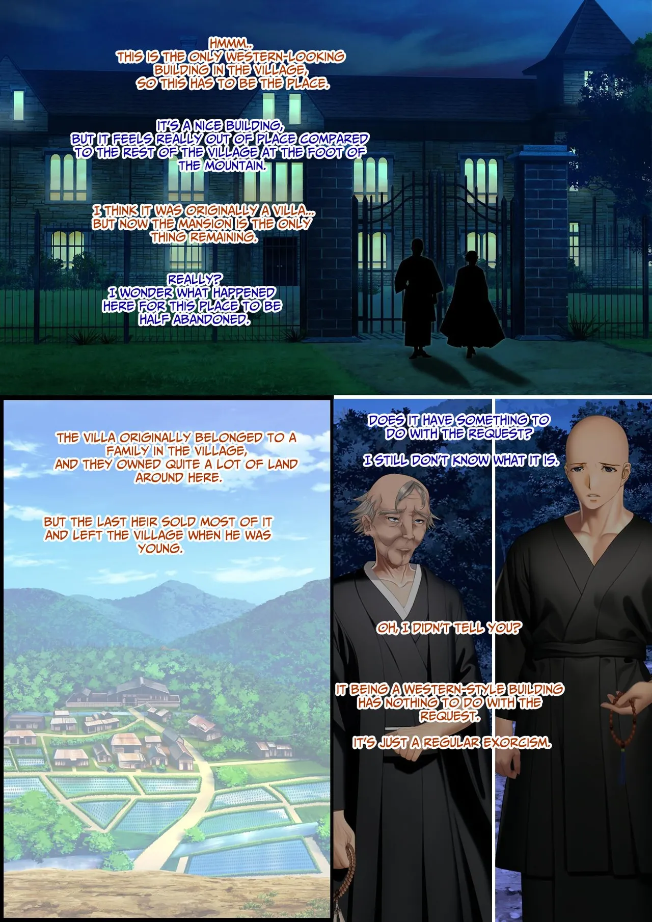 The Succubus Box: A lewd and unusual fate befalls the exorcist grandfather and grandson. page 6 full