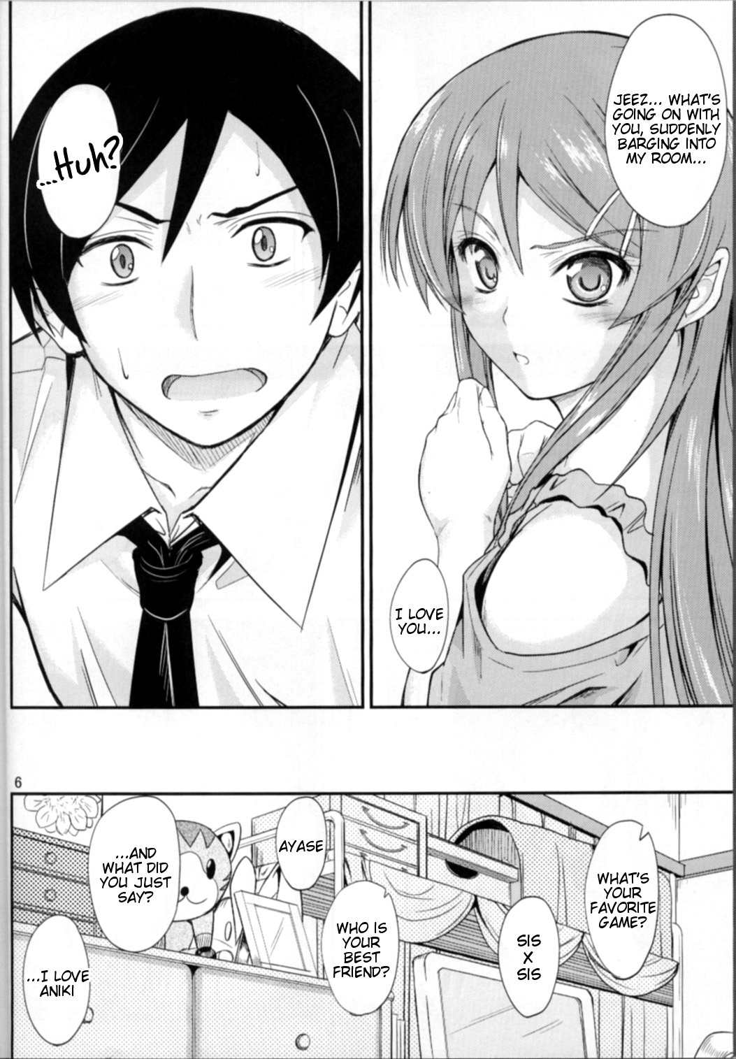 Imouto x Chat Yamanai Honne page 4 full