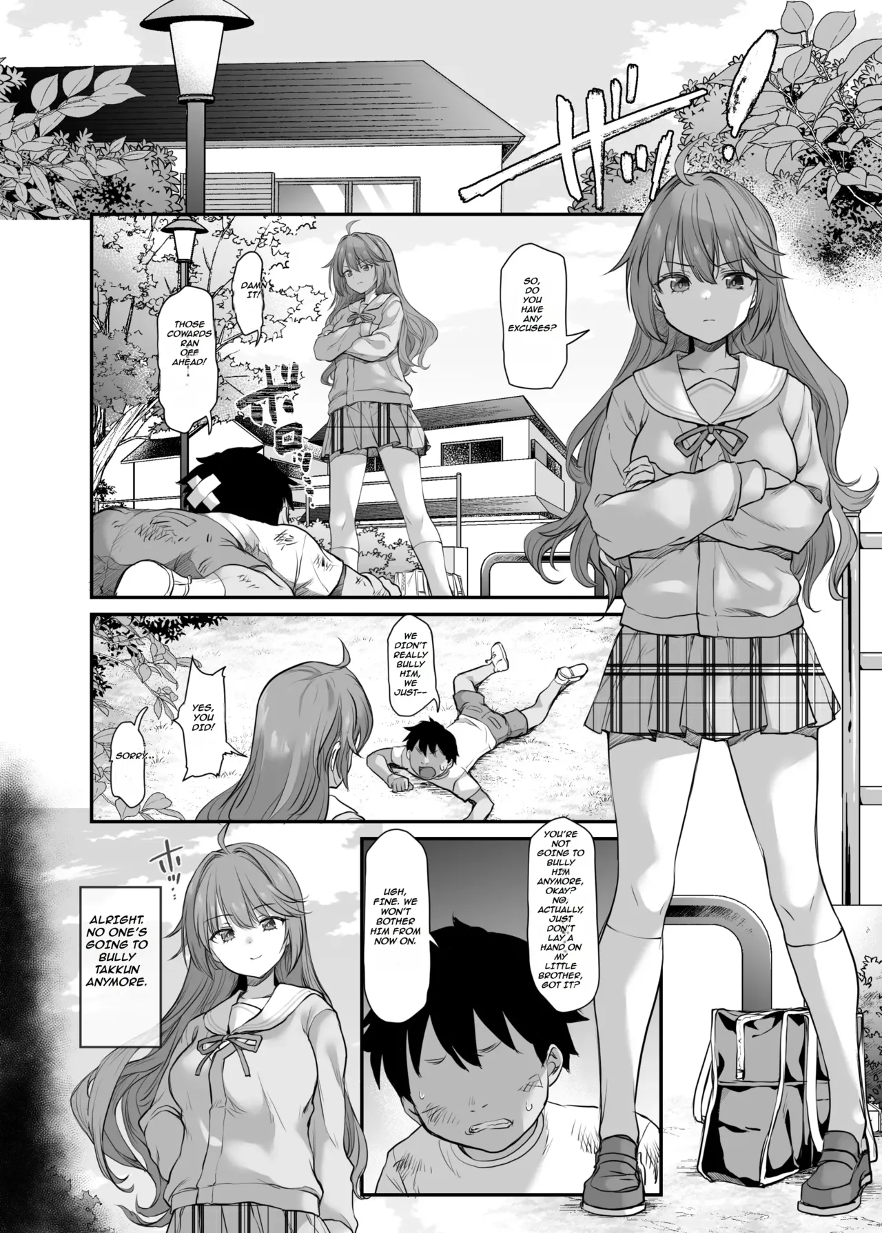 Big Sister's Sacrifice to Save Her Little Brother From The Bullies ~~ Ijimerarete Iru Otouto no Tame ni Warugaki ni Karada o Suki ni Sareru Onee-chan no Hanashi page 7 full