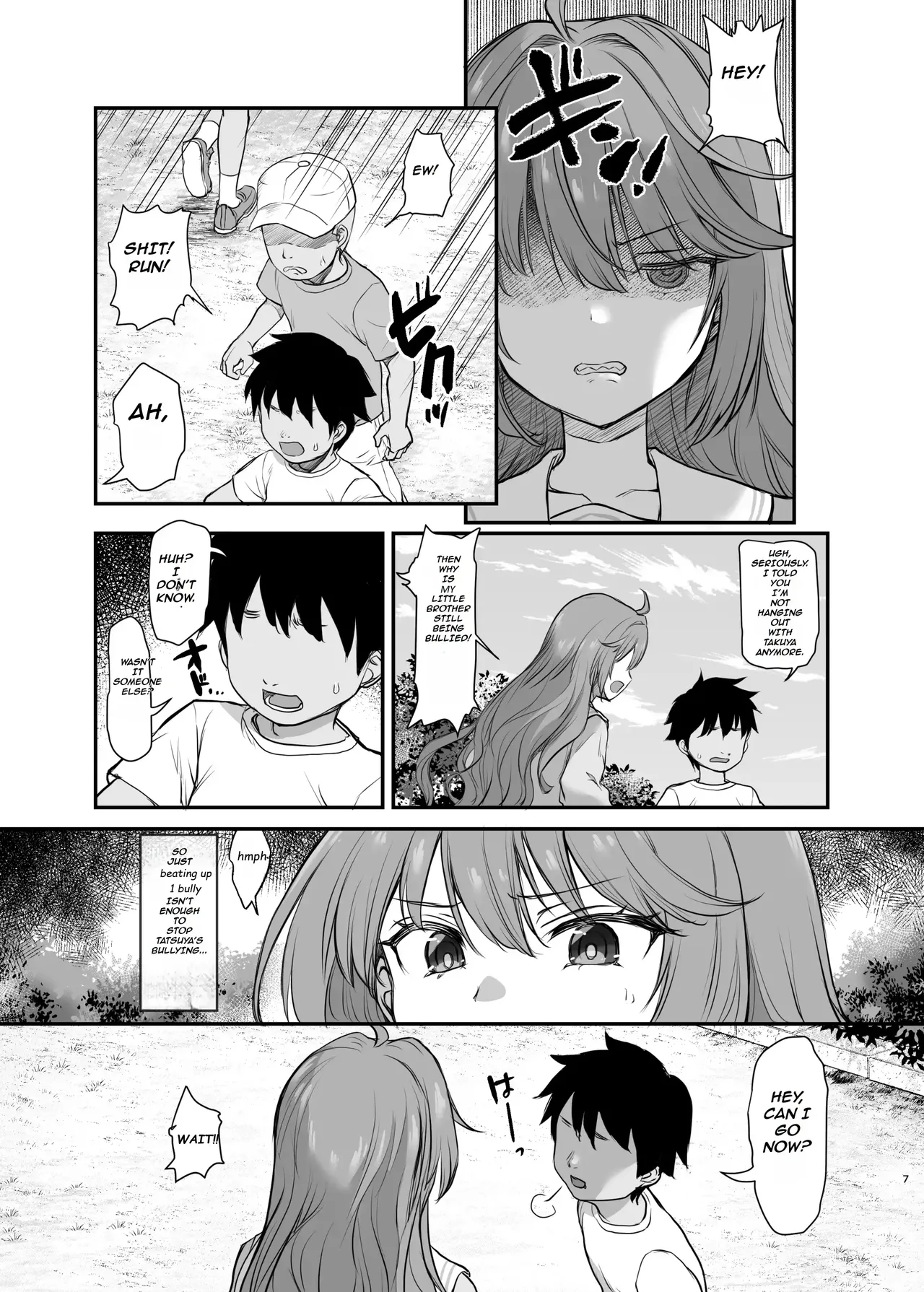 Big Sister's Sacrifice to Save Her Little Brother From The Bullies ~~ Ijimerarete Iru Otouto no Tame ni Warugaki ni Karada o Suki ni Sareru Onee-chan no Hanashi page 8 full