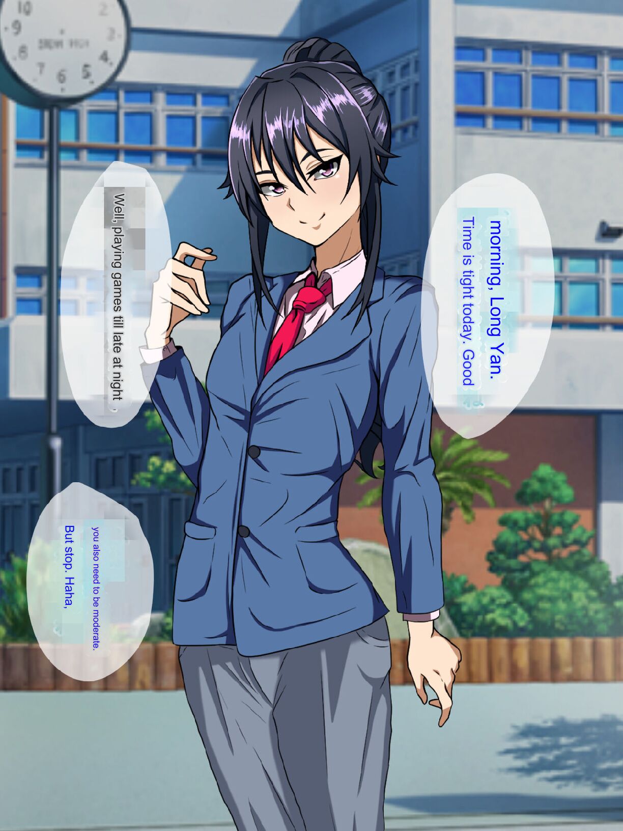 Wafuukei Osananajimi wa Kokujin Ryuugakusei ni Netorareru | Cuckolded by Japanese childhood friend Japanese black international student page 1 full