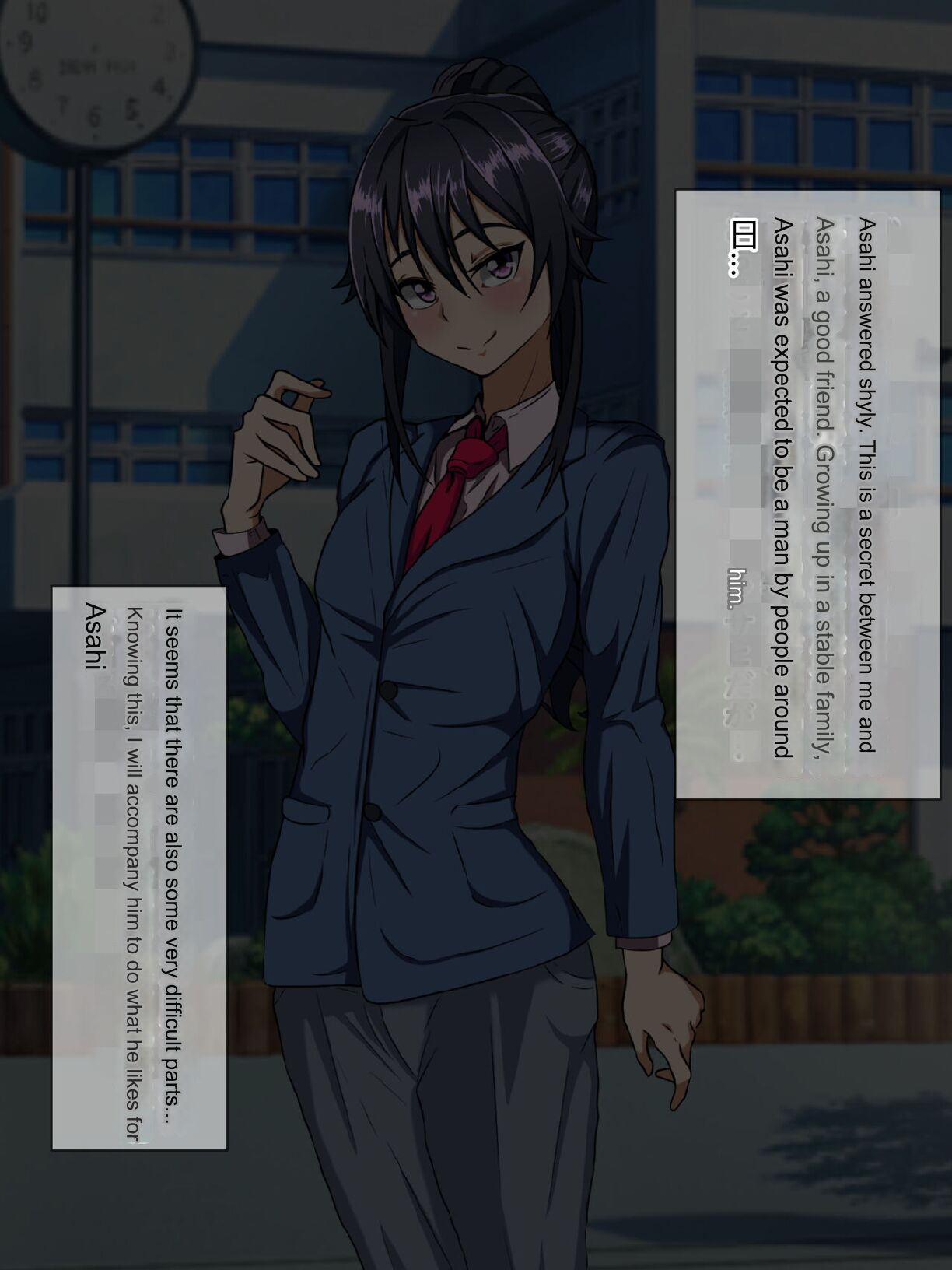 Wafuukei Osananajimi wa Kokujin Ryuugakusei ni Netorareru | Cuckolded by Japanese childhood friend Japanese black international student page 5 full