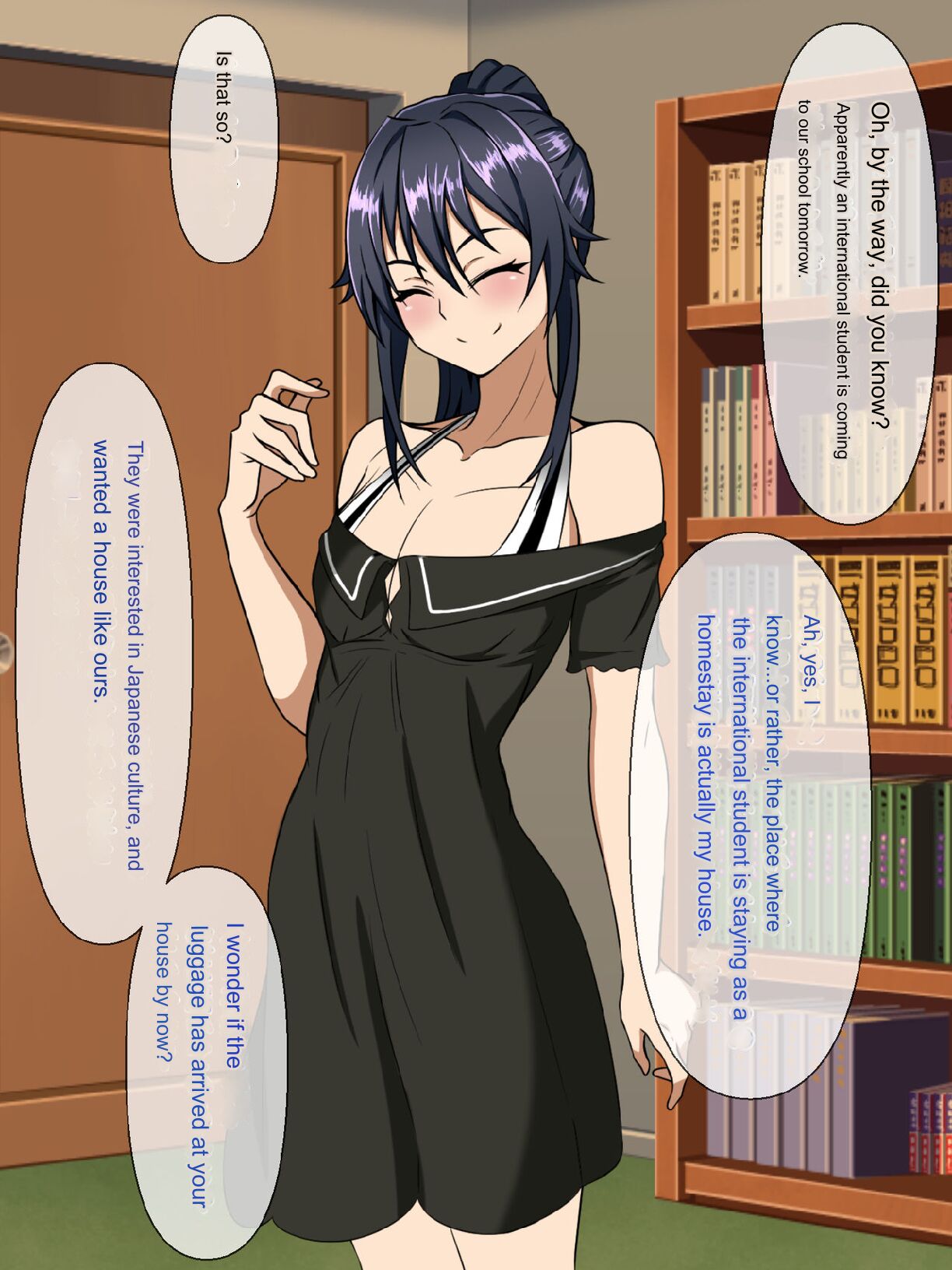 Wafuukei Osananajimi wa Kokujin Ryuugakusei ni Netorareru | Cuckolded by Japanese childhood friend Japanese black international student page 9 full