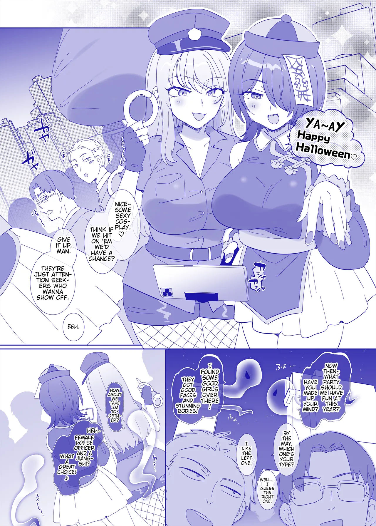 Halloween wa Hyoui ni Goyoujin ♪ | Watch out for Possession on Halloween ♪ page 1 full