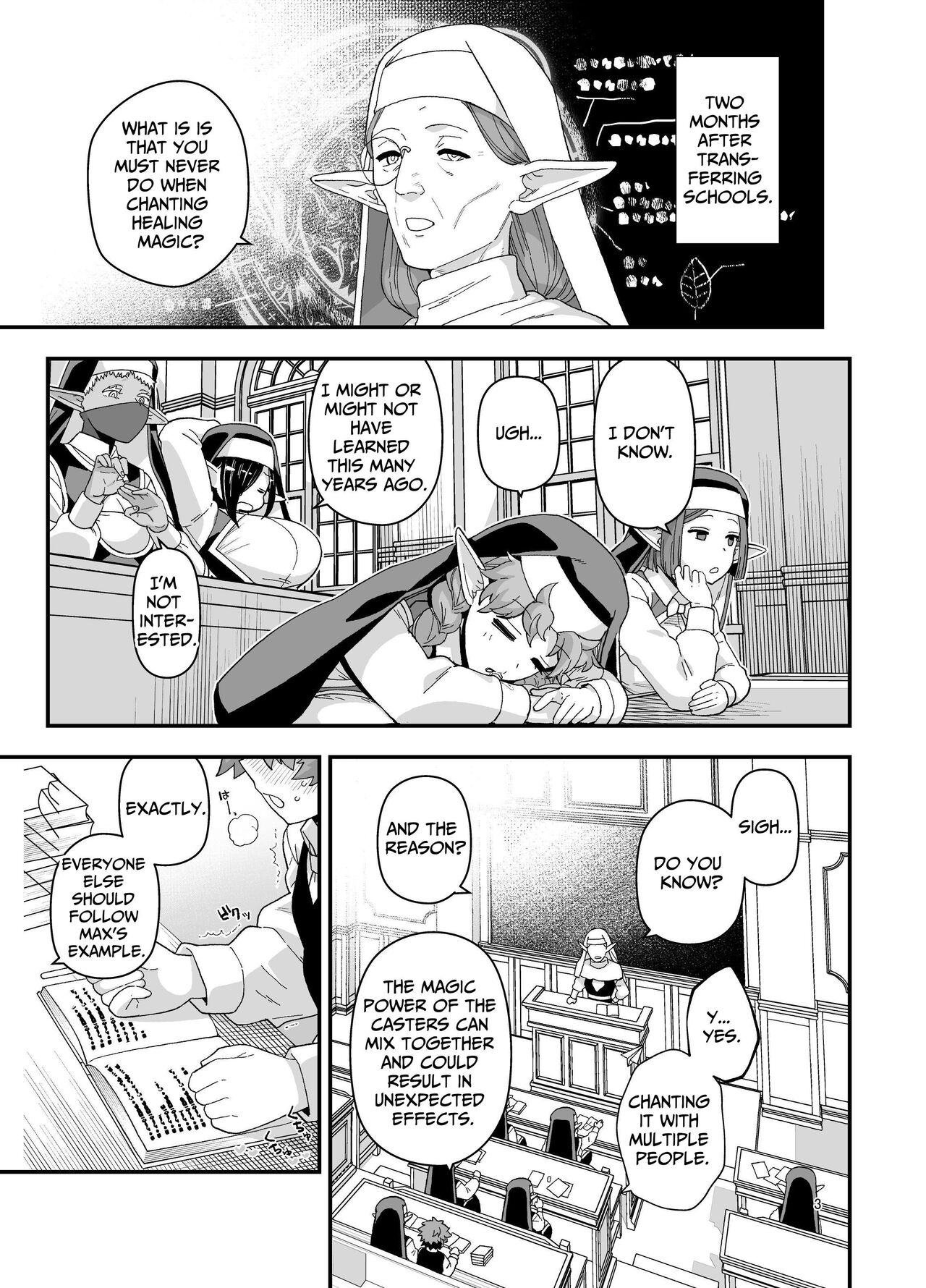 Elf Gakuen no Yuutousei - Honor student of Elf Academy page 4 full