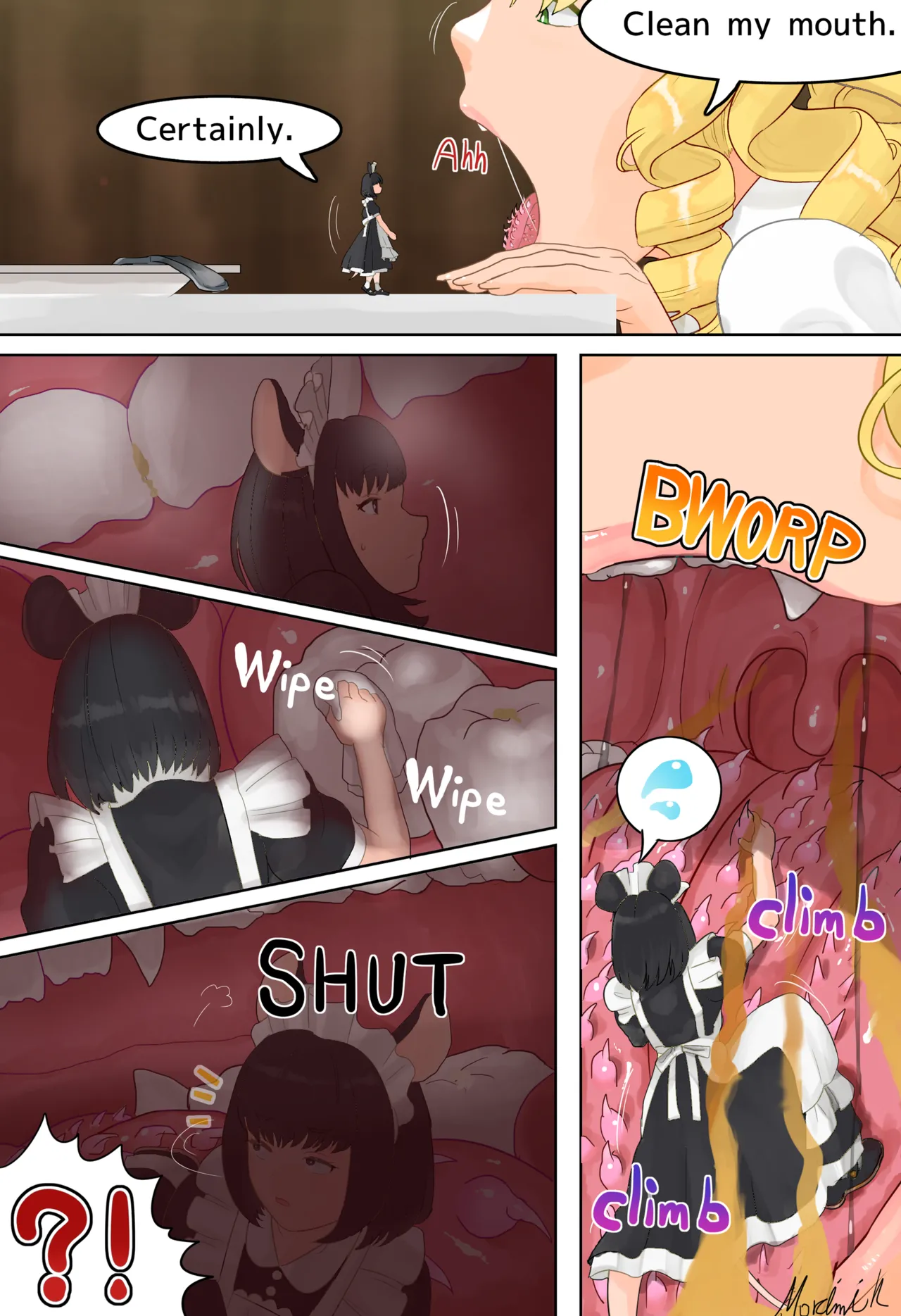 Cat girl and little mouse girl page 2 full