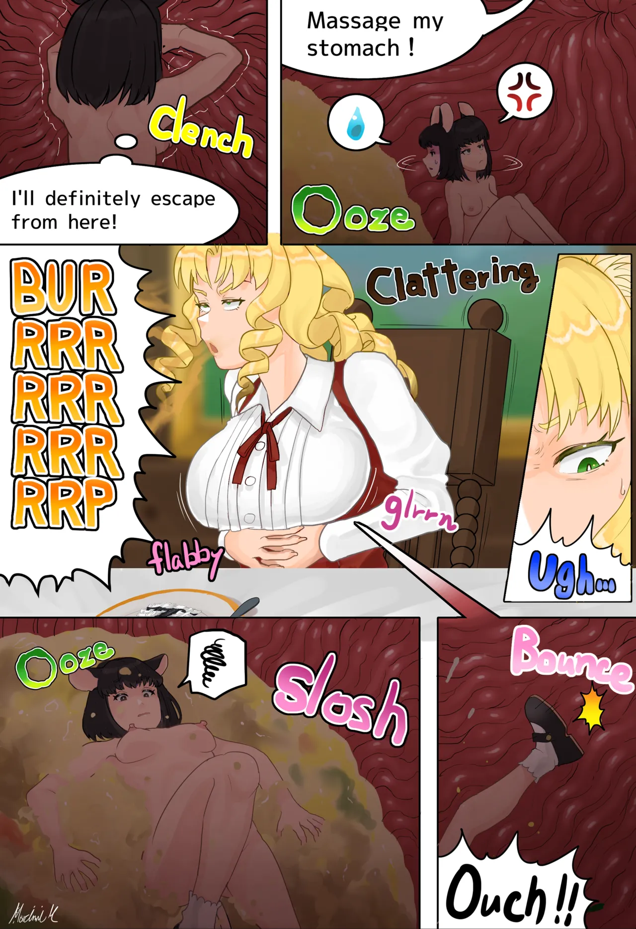 Cat girl and little mouse girl page 4 full