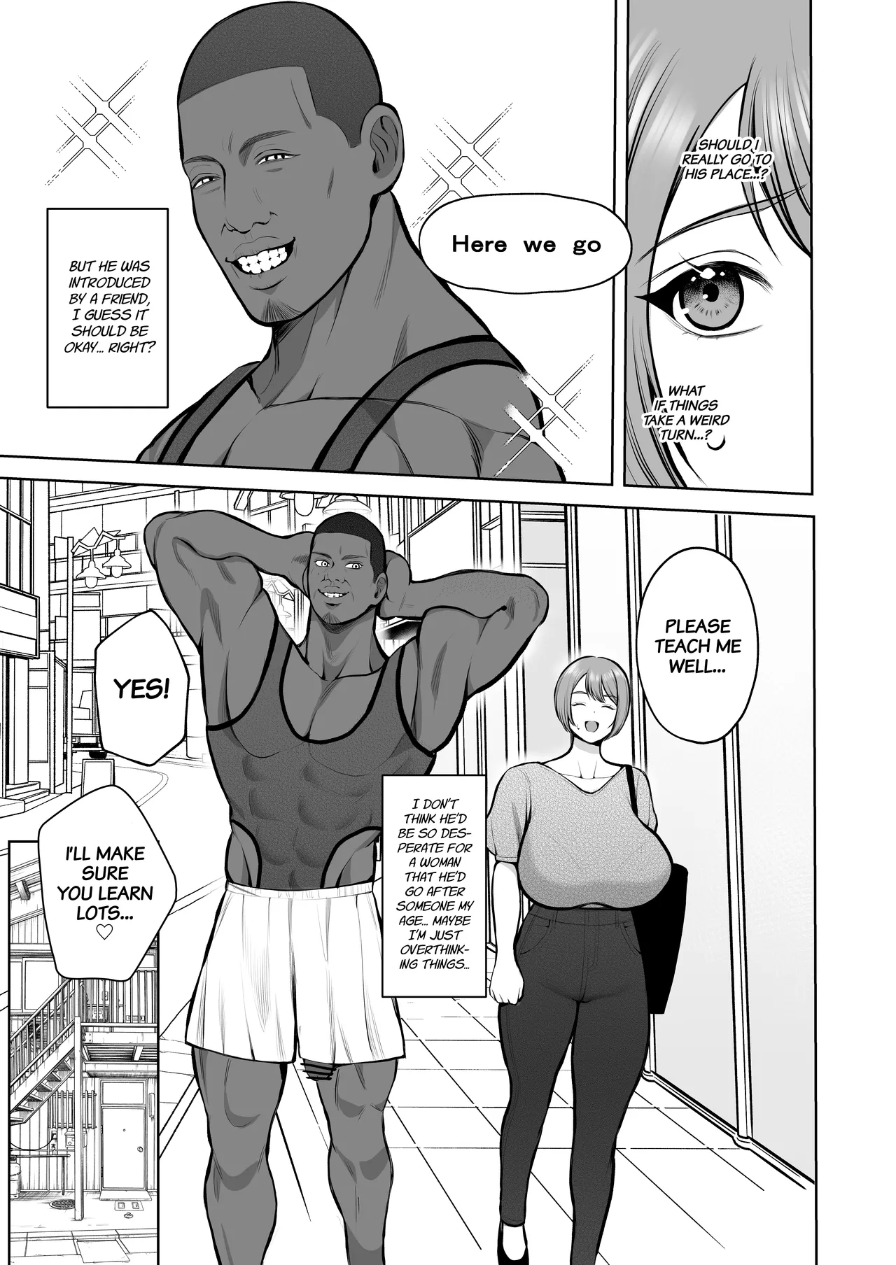 Kokujin-sama no Gokubuto Chinpo de Ochita Hitozuma  | A Married Woman Who Fell for a BBC page 6 full