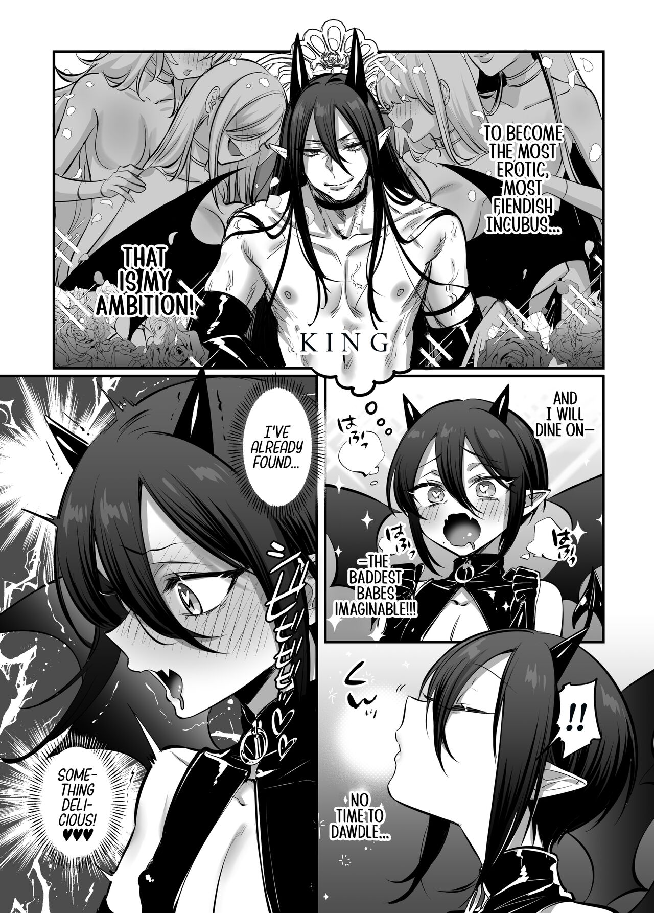 Incubus-kun♂ Succubus Ochi♀!? | ♂Fall From Grace♀ page 5 full