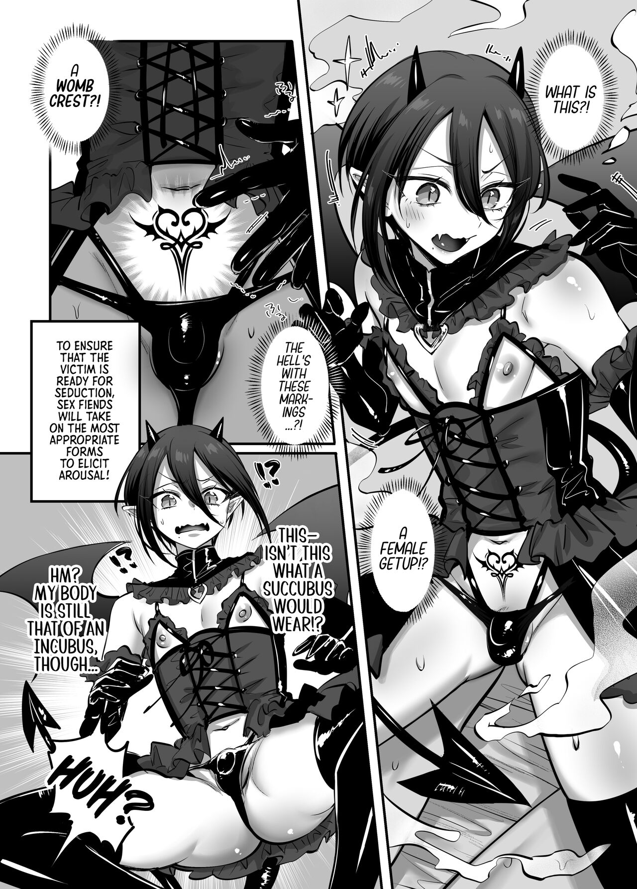 Incubus-kun♂ Succubus Ochi♀!? | ♂Fall From Grace♀ page 7 full