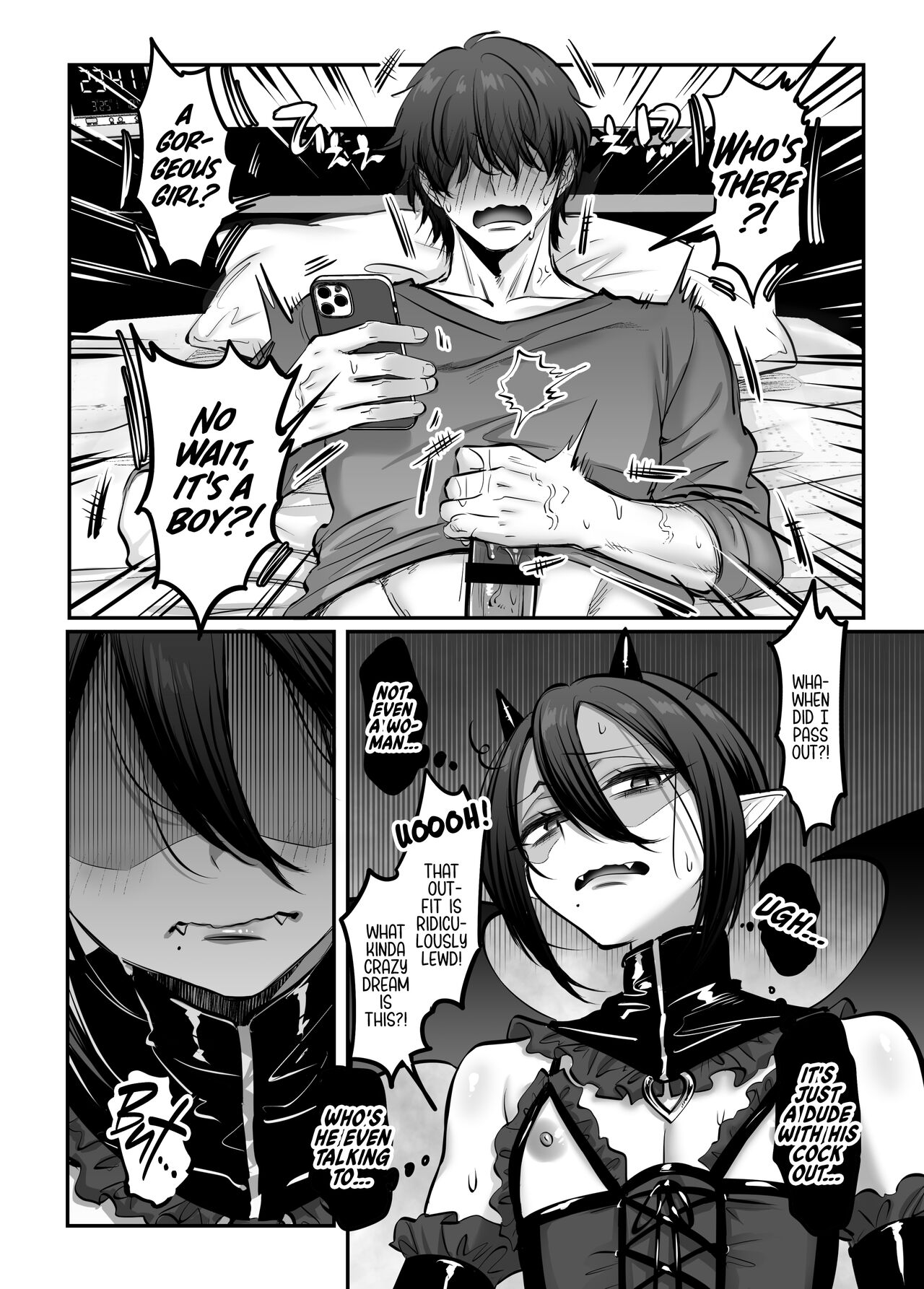Incubus-kun♂ Succubus Ochi♀!? | ♂Fall From Grace♀ page 8 full