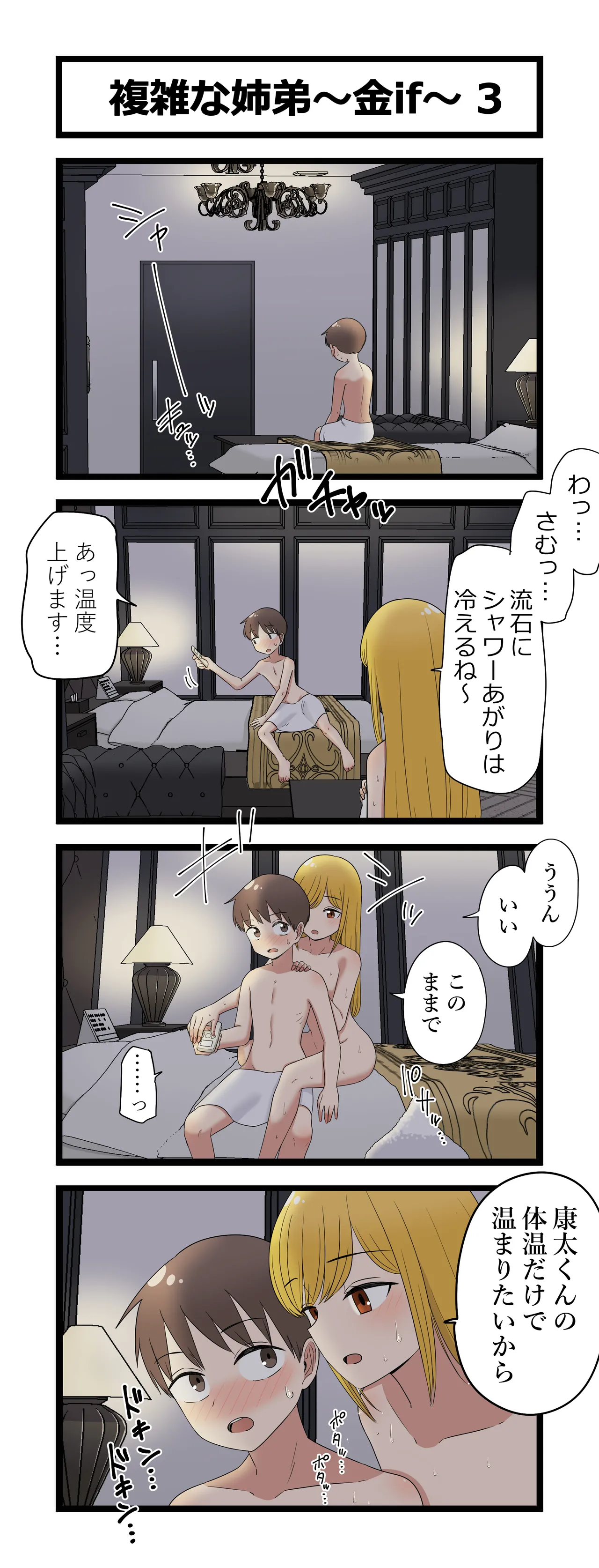 複雑な姉弟～金if～ page 3 full