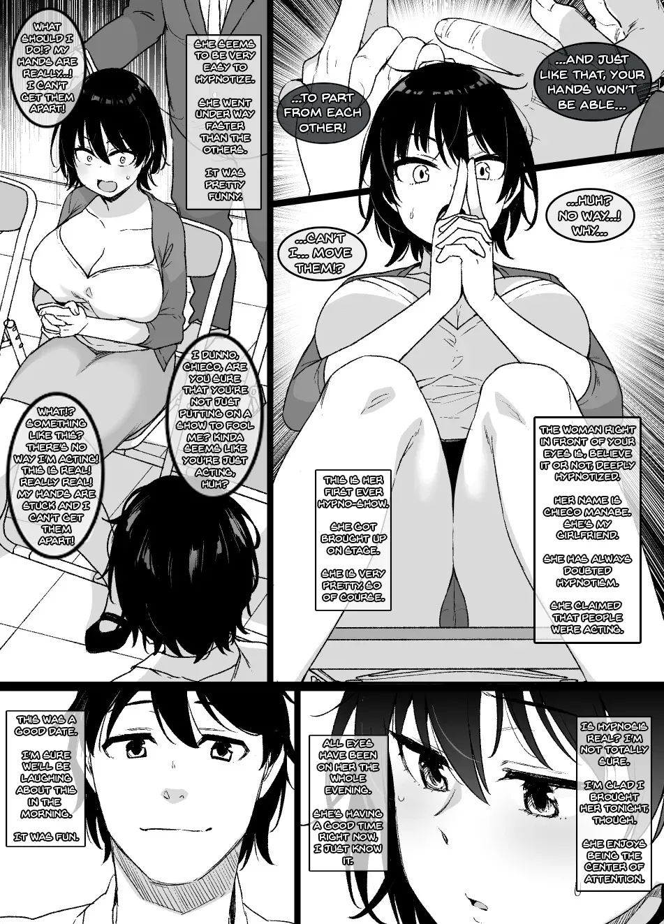 Saiminjutsu ni Kakariyasui Kanojo | The Girlfriend Who's Easy to Hypnotize page 1 full
