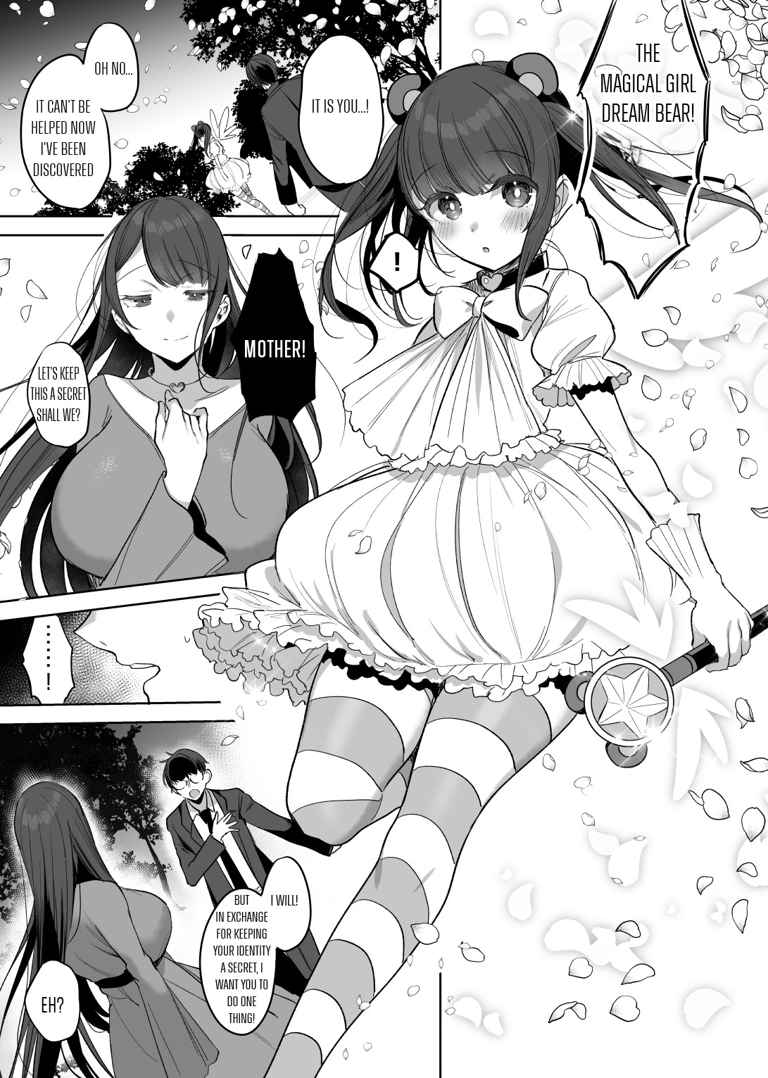 Hahaoya Mahou Shoujo Loli-ka NTR Manga page 1 full