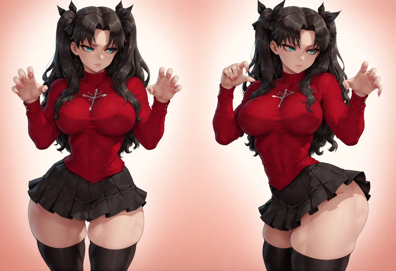 RIN TOHSAKA - FATE/STAY NIGHT  kraken ai generated page 2 full
