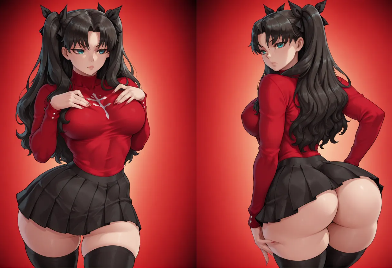 RIN TOHSAKA - FATE/STAY NIGHT  kraken ai generated page 3 full