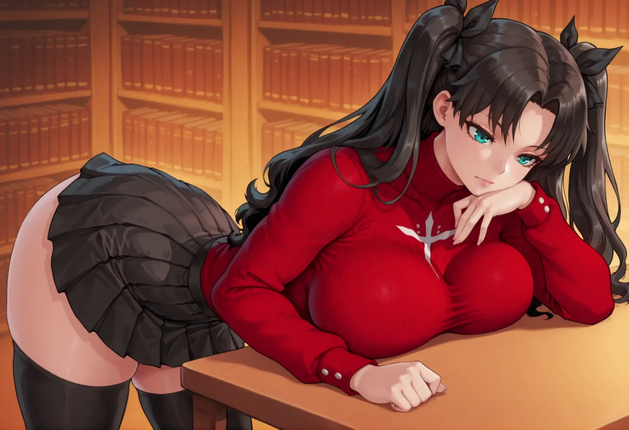 RIN TOHSAKA - FATE/STAY NIGHT  kraken ai generated page 7 full