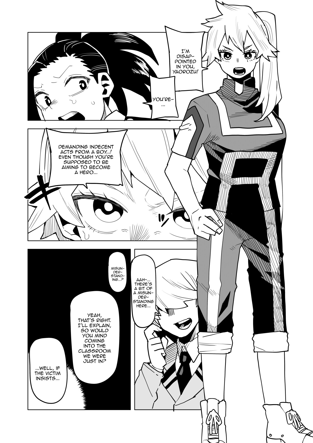 [Oekaki Kaki] Teisou Gyakuten no Hero Academia | Inverted Morality Hero Academia (Boku no Hero Academia) [English] {Doujins.com} Hentai - Raw  170