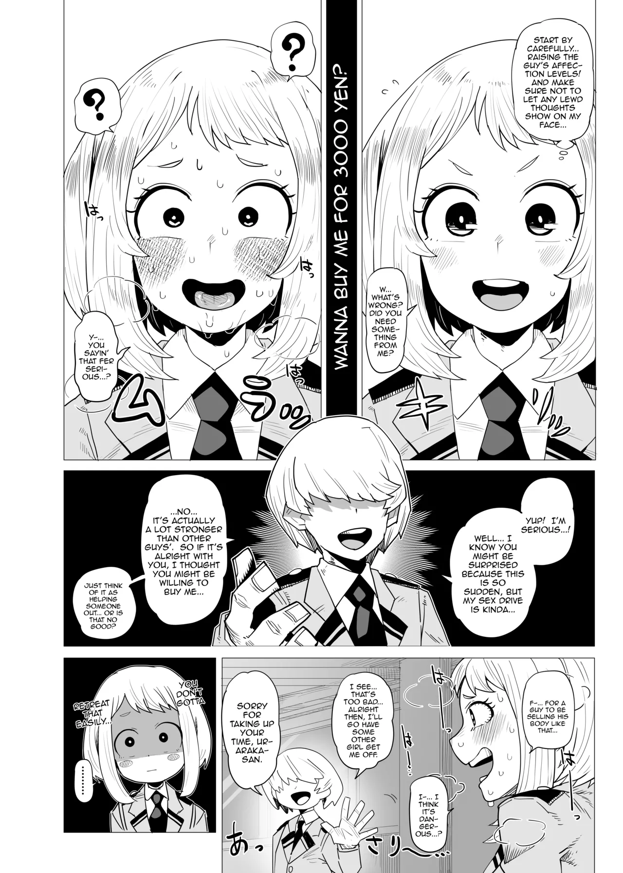 [Oekaki Kaki] Teisou Gyakuten no Hero Academia | Inverted Morality Hero Academia (Boku no Hero Academia) [English] {Doujins.com} Hentai - Raw  4