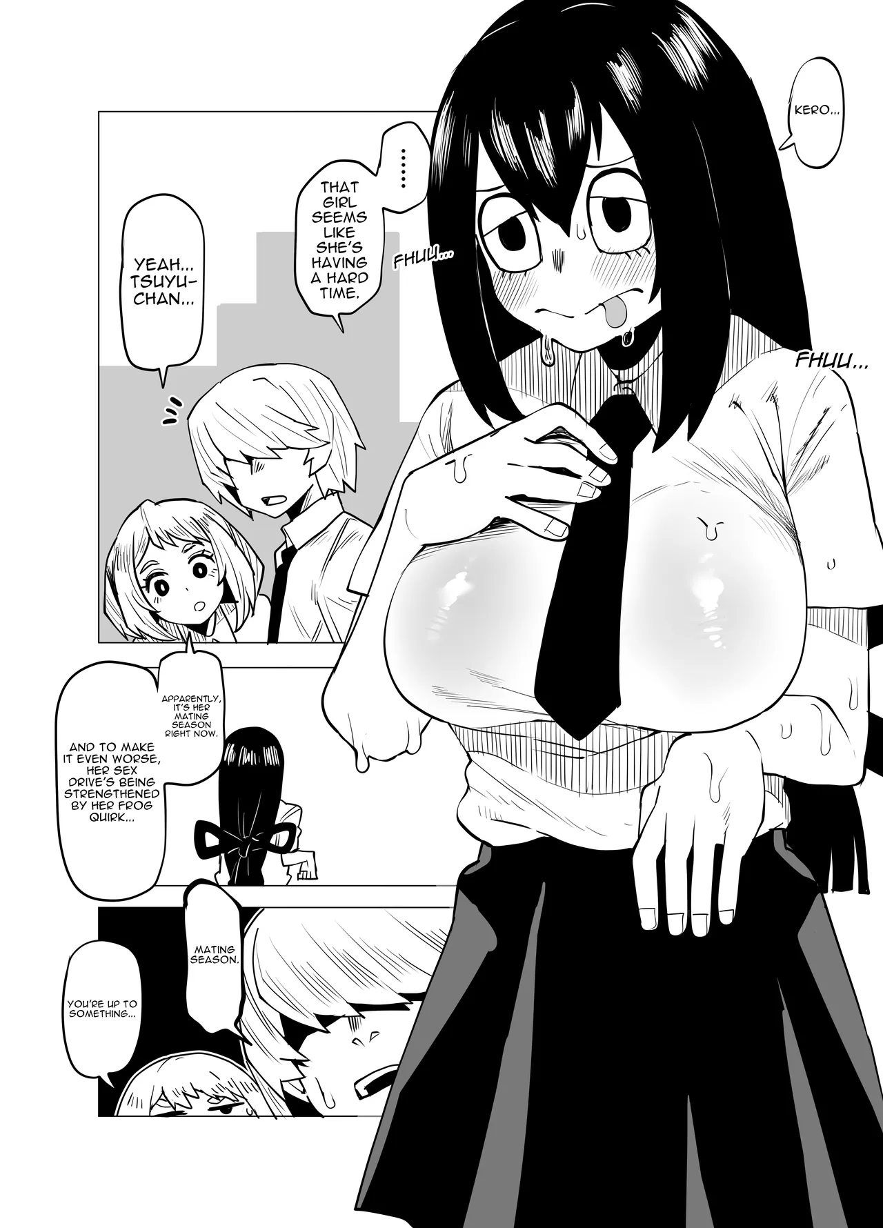 [Oekaki Kaki] Teisou Gyakuten no Hero Academia | Inverted Morality Hero Academia (Boku no Hero Academia) [English] {Doujins.com} Hentai - Raw  61