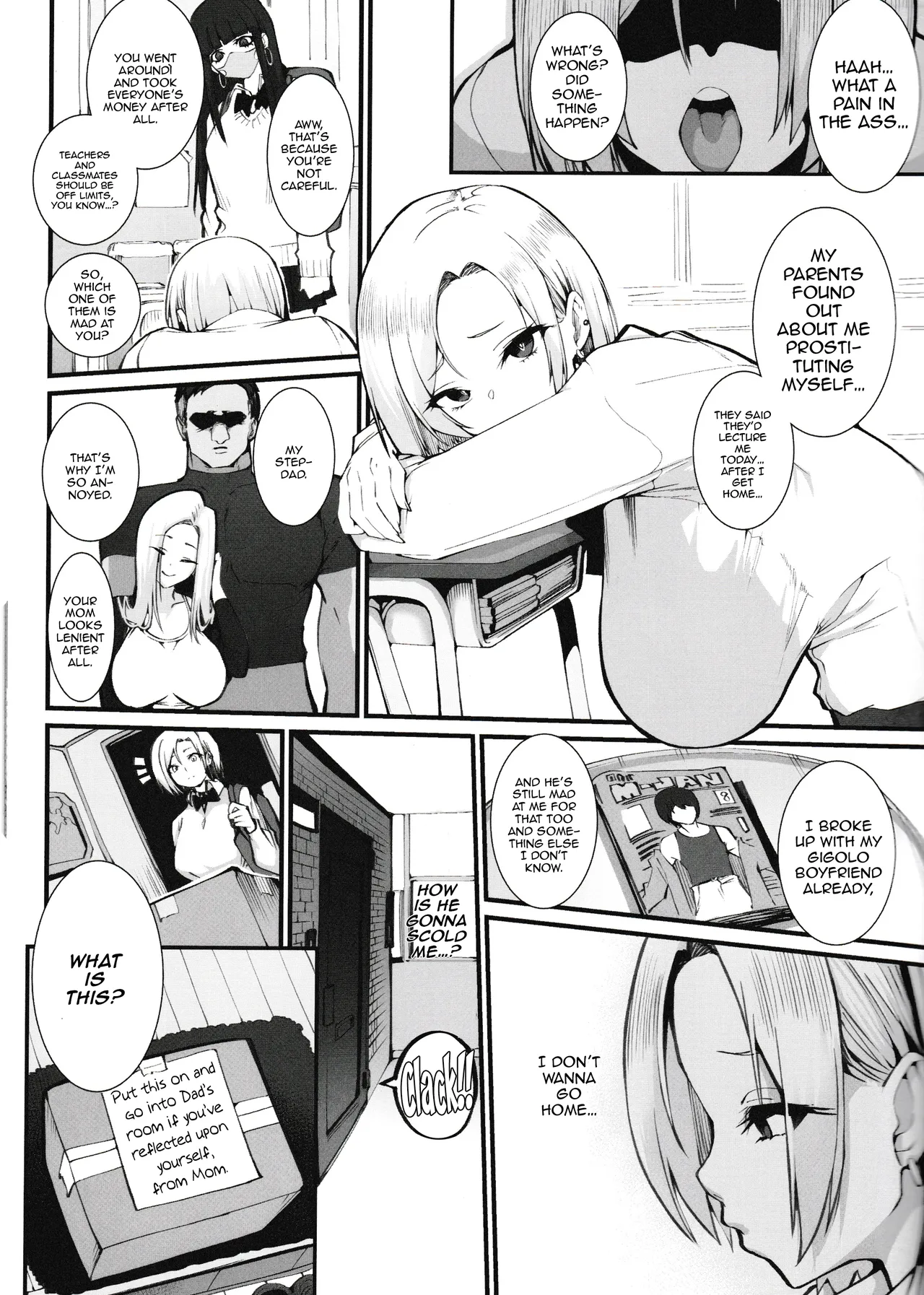 Gal Oyako No Egui Kasegikata /  A Gyaru Mother And Daughter's Unsavory Way To Earn Money page 3 full