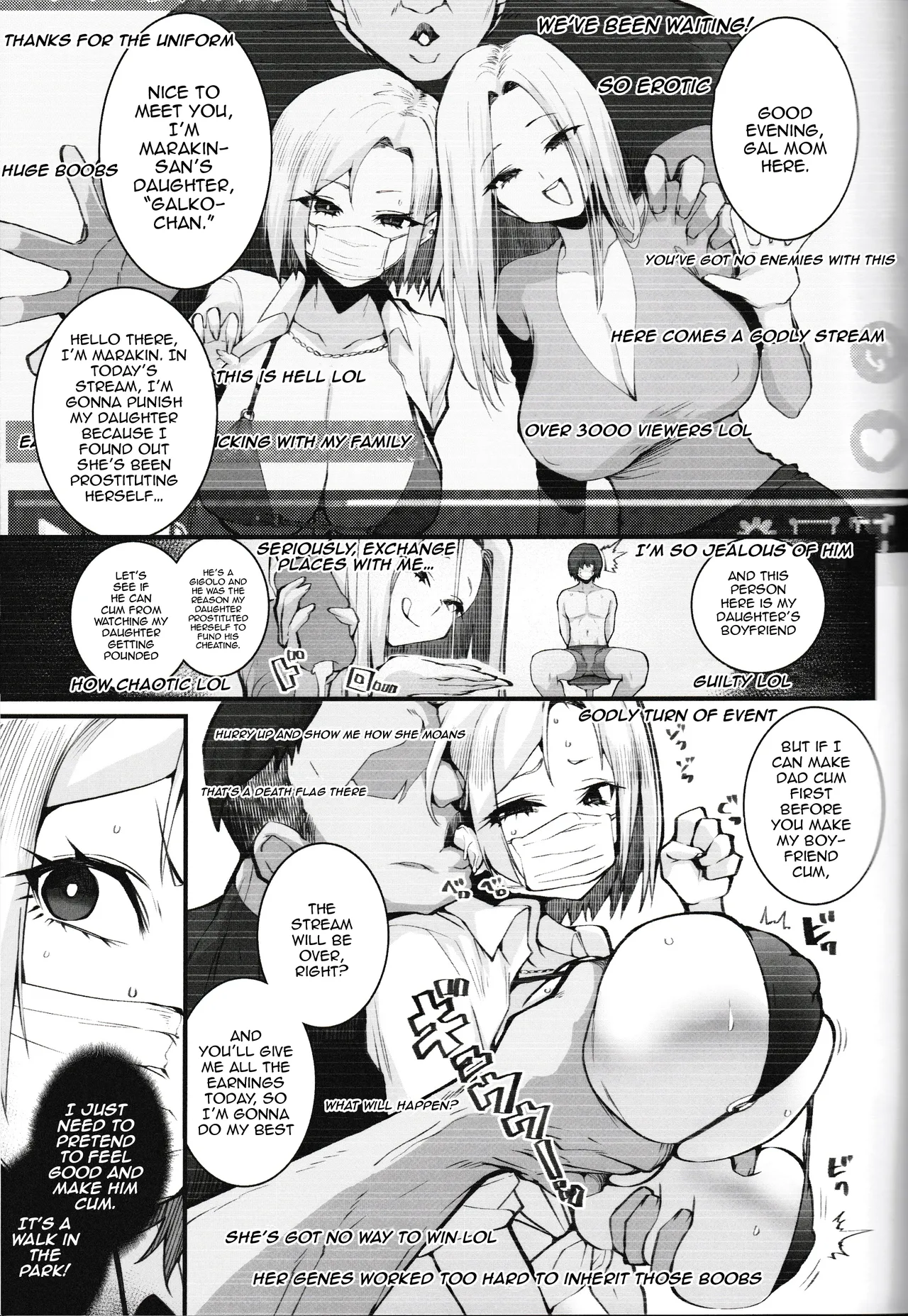 Gal Oyako No Egui Kasegikata /  A Gyaru Mother And Daughter's Unsavory Way To Earn Money page 7 full