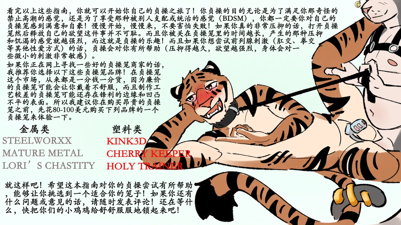 Picante's chastity guide page 6 full