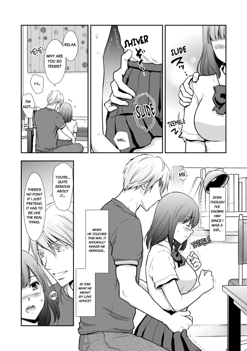 "Sex no Benkyou Shiyokka?" Kareshi ga Iru no ni Itoko kara Shojo wo Ubaware Zecchou Shidou 1-5 | Let's Learn About Sex: Your Cousin Will Take Your Virginity and Teach You How to Come 1-5 page 9 full