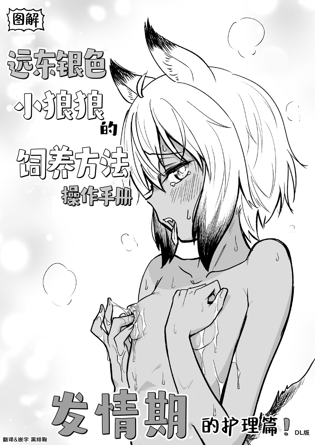 Zukai Kyokutou Giniro Jinrou-chan no Kaikata Handbook Hatsujouki no Osewa Hen | 图解 远东银色小狼狼的饲养方法 操作手册 发情期的护理篇 page 1 full