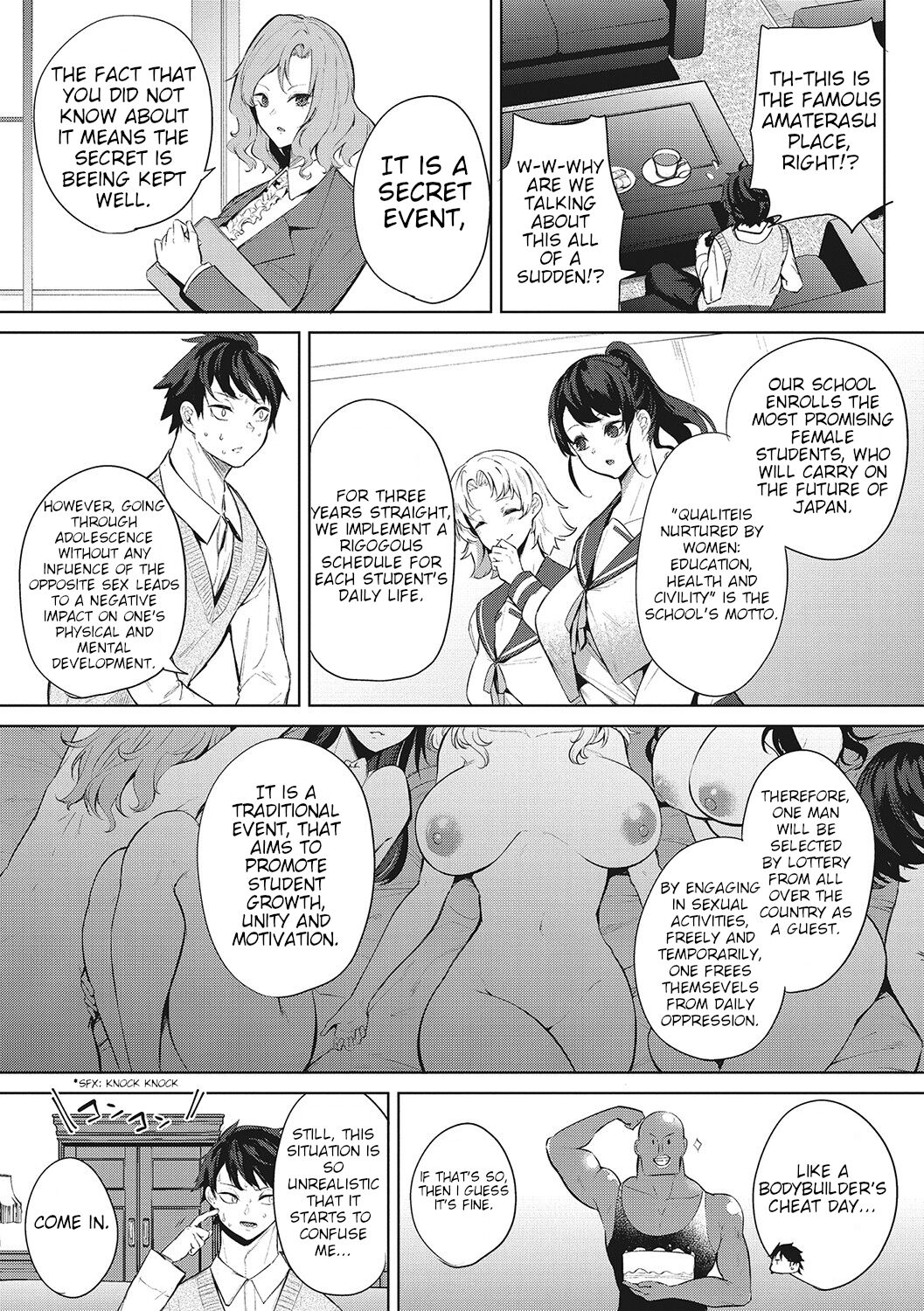 Amaterasu Jogakuin Bunkasai Ch. 1 | Amaterasu Girls' Academy Culture Festival Chapter 1 page 3 full