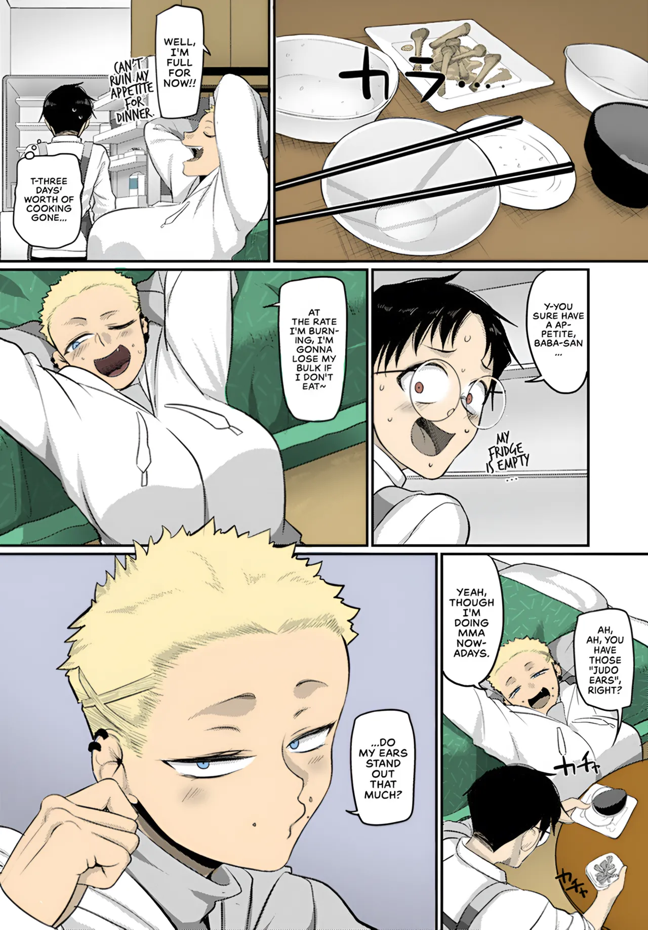 Aragae! Kinnikujyo no Mount position!! | Resist! A Muscular Woman's Mount Position!! page 6 full