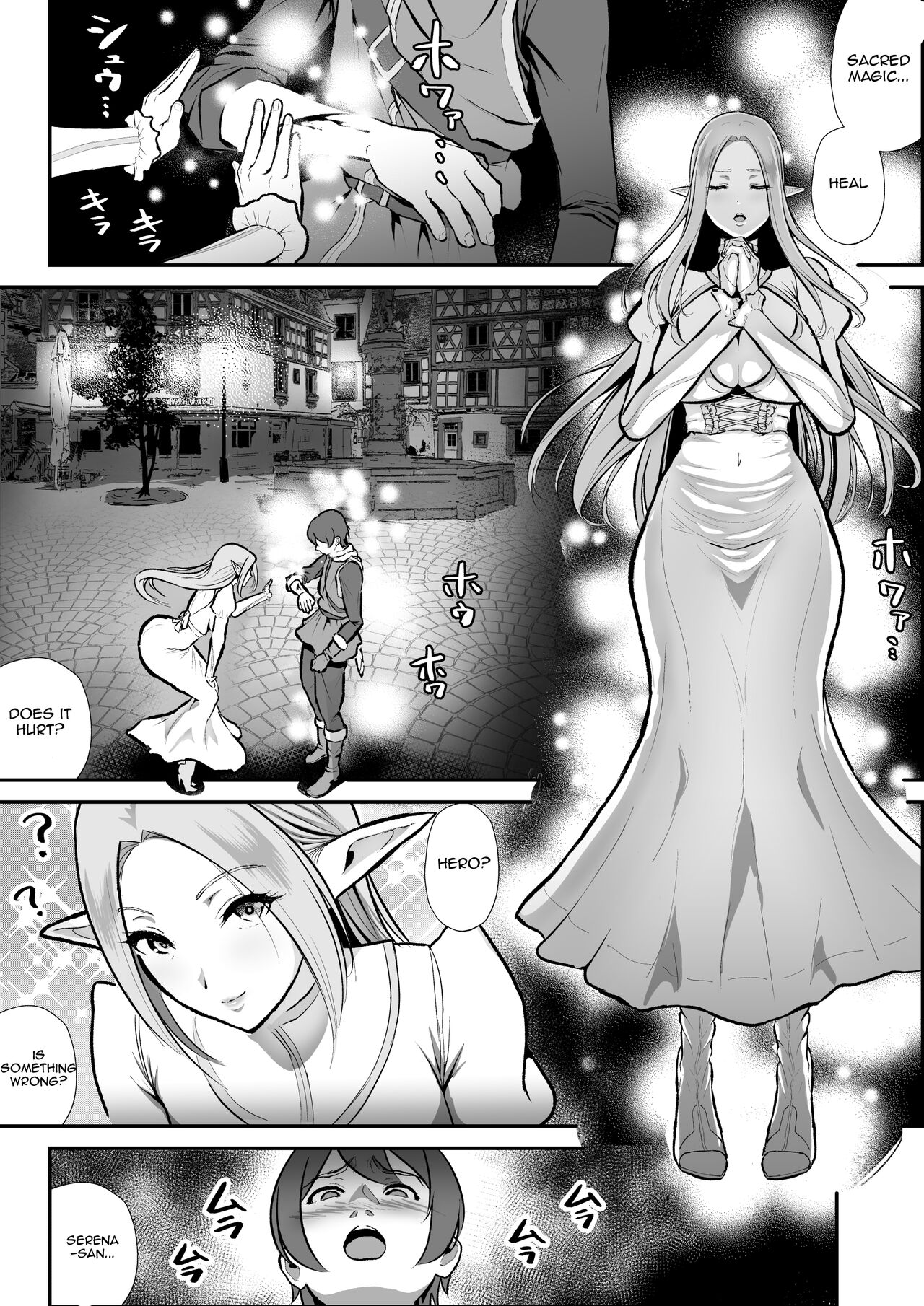 Cuckolded Elven Holy Maiden Serena, Falls into Anal Pleasure | Netorare Erufu no seijo shinkan serēna, anaru, kairaku ochi page 4 full
