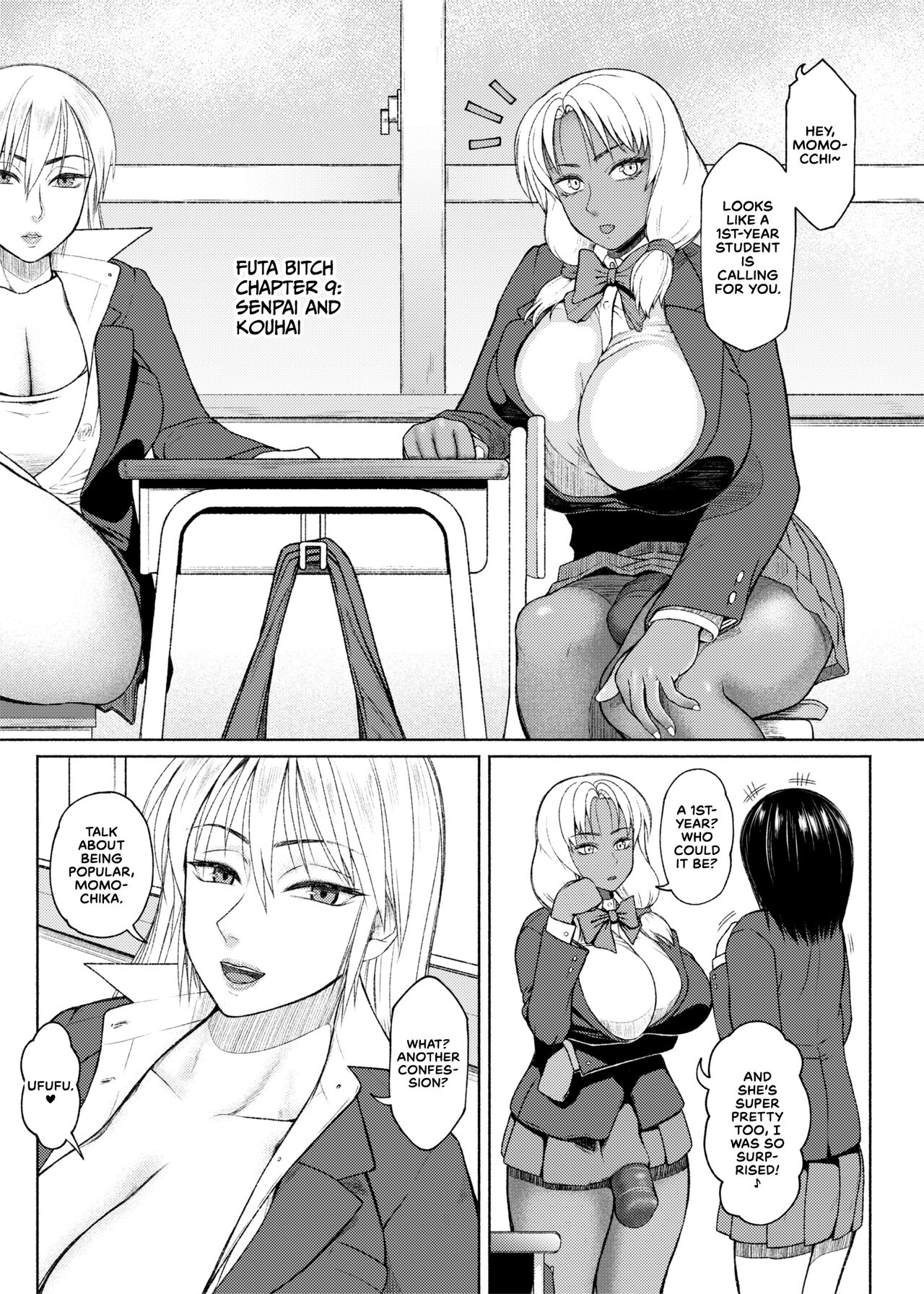 Futa Bitch Episode 9 Senpai and Kōhai page 1 full
