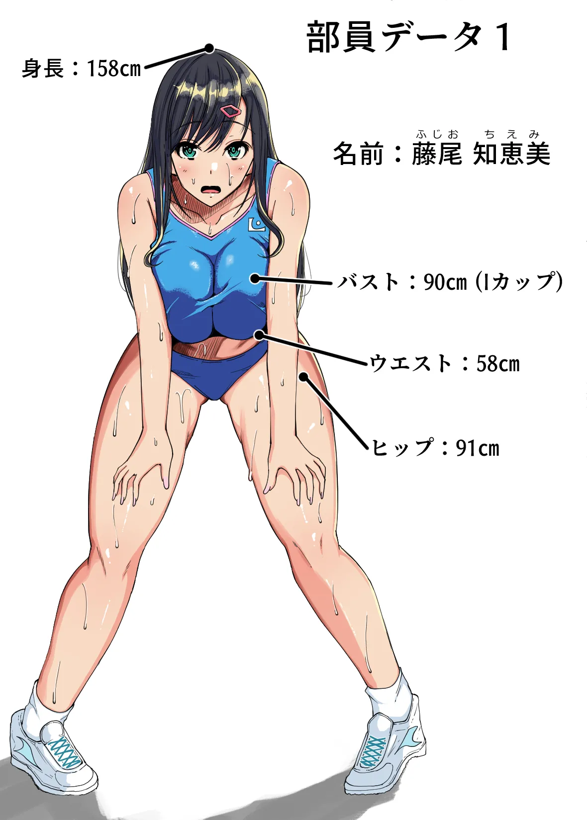 Rikujoubu no Onnanoko ga Oreyou no Seishori Onna ni Natta Hi page 2 full