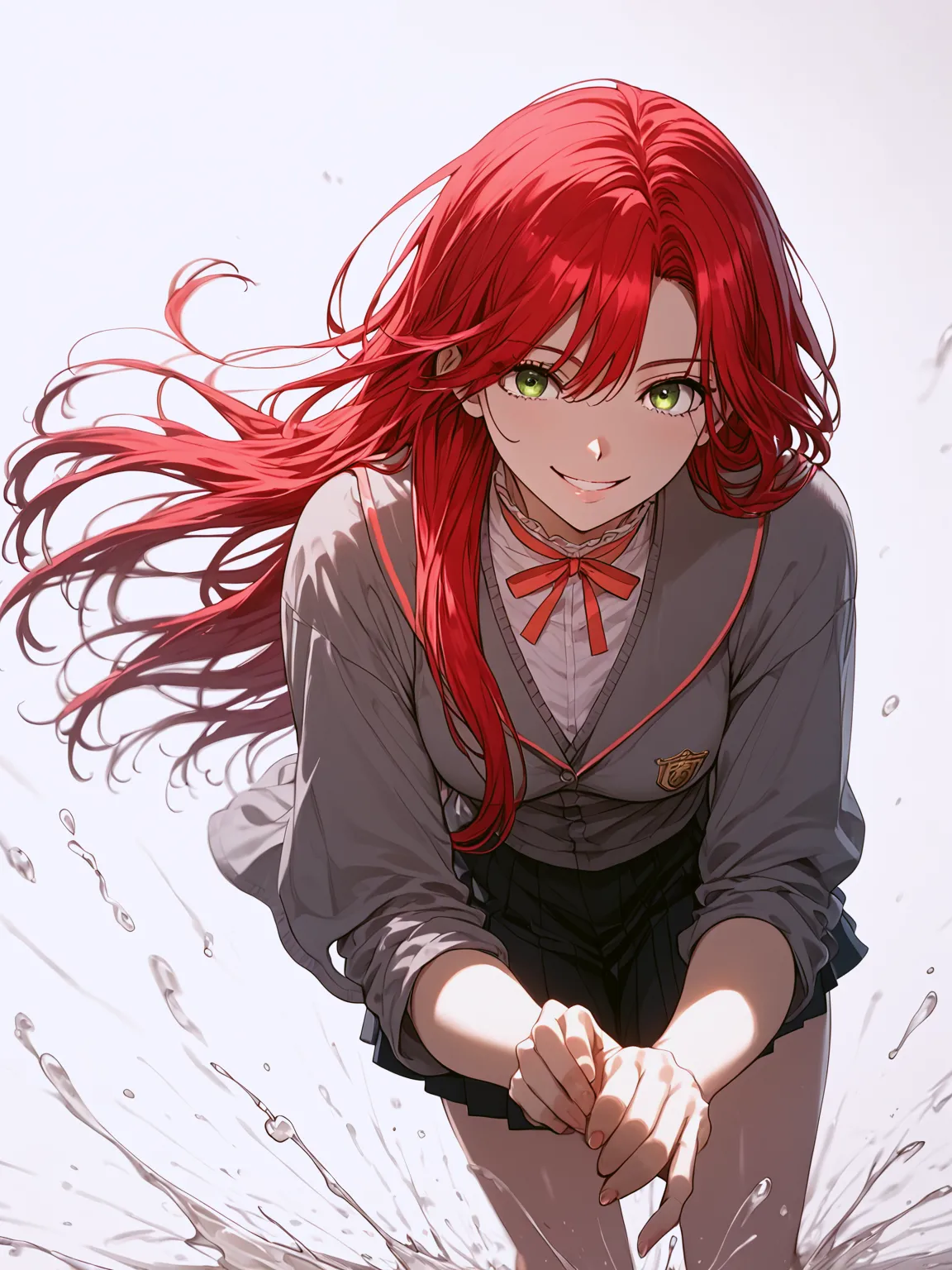 Amy Karmis infinite mage manhwa/webtoon la creatura ai generated page 1 full