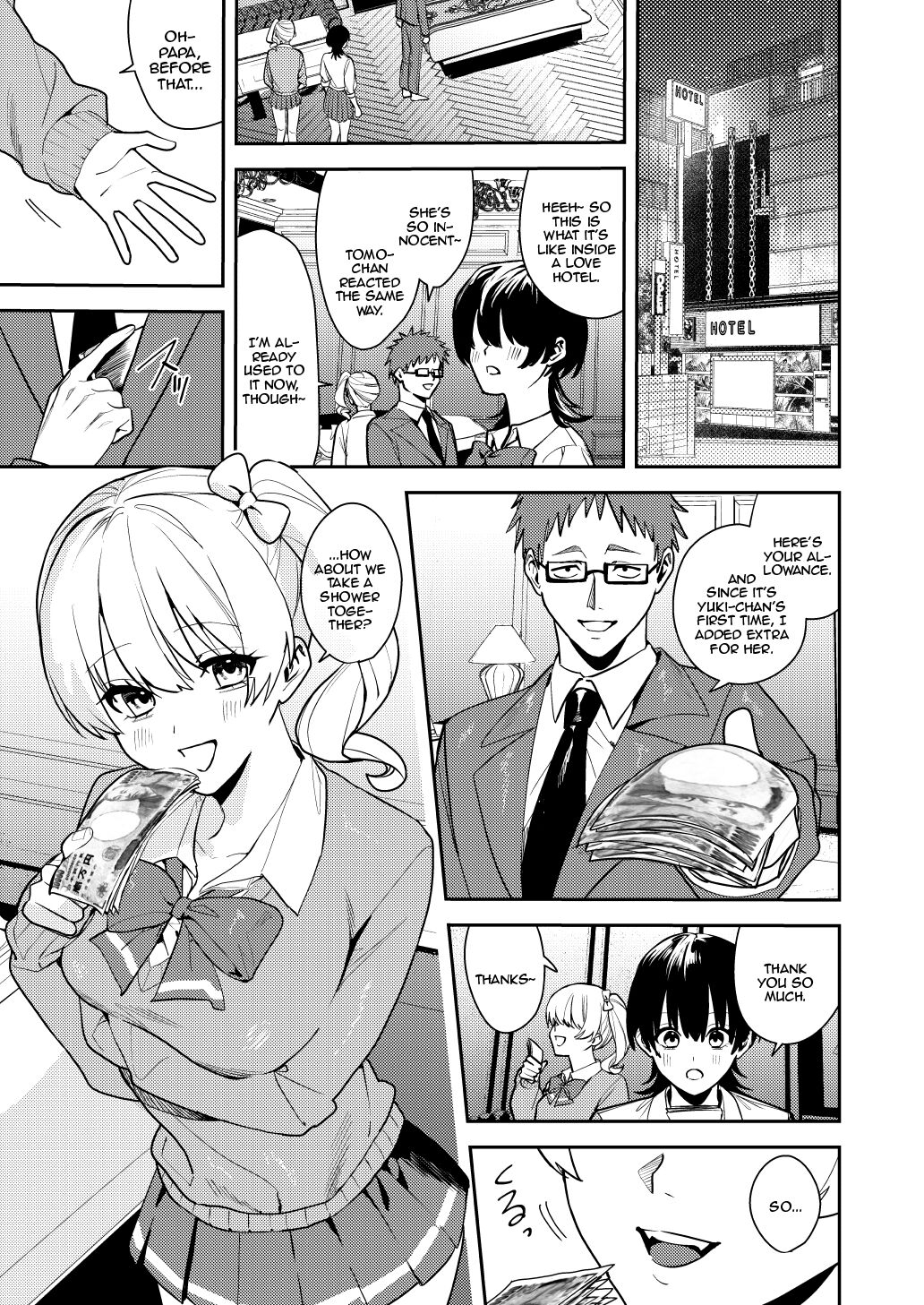 Papakatsu Nyotaika de Tanoshiku Kasegu! | Having Fun and Earning Some Money by Prostituting Myself After Turning Into a Girl! page 10 full