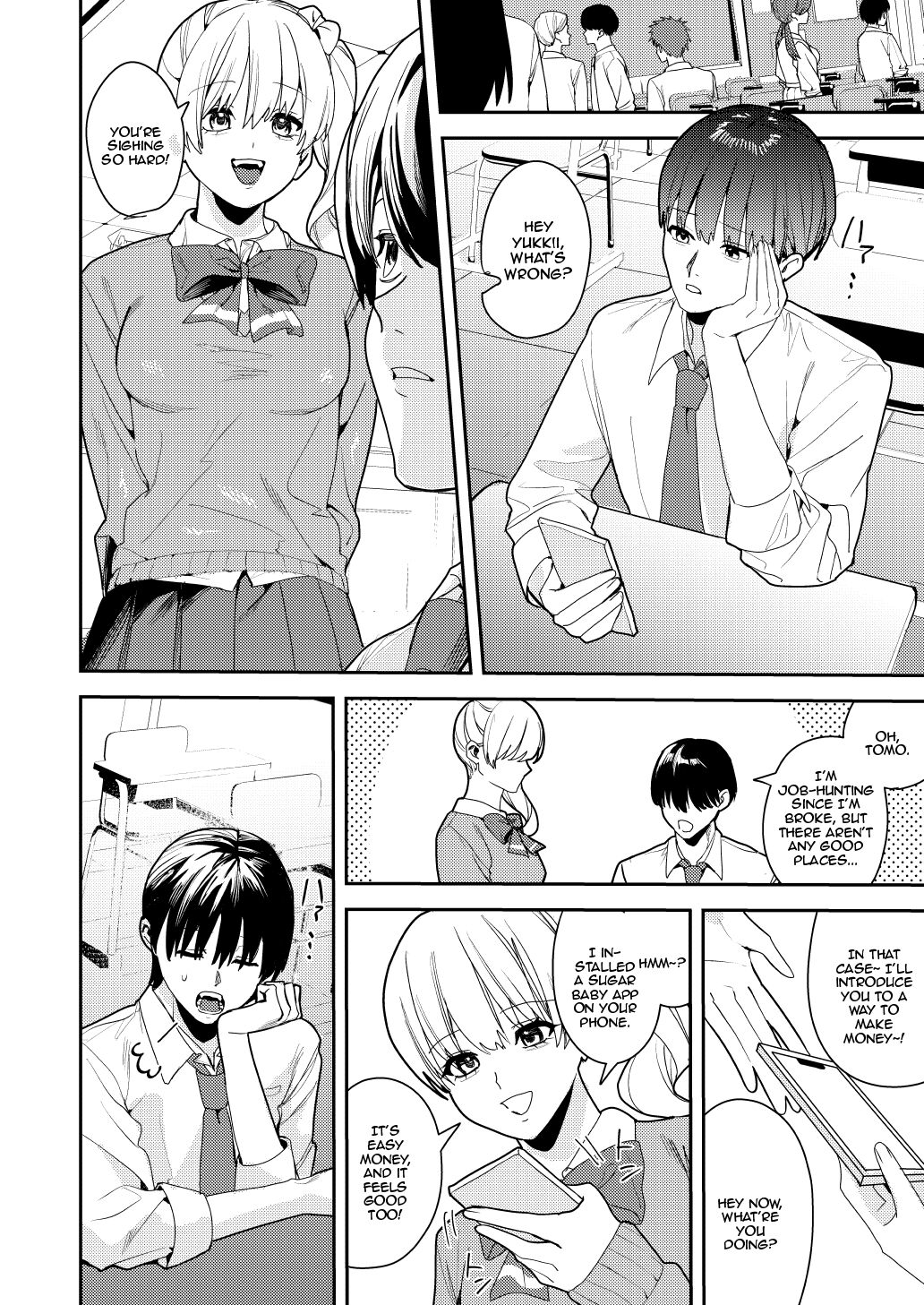 Papakatsu Nyotaika de Tanoshiku Kasegu! | Having Fun and Earning Some Money by Prostituting Myself After Turning Into a Girl! page 5 full
