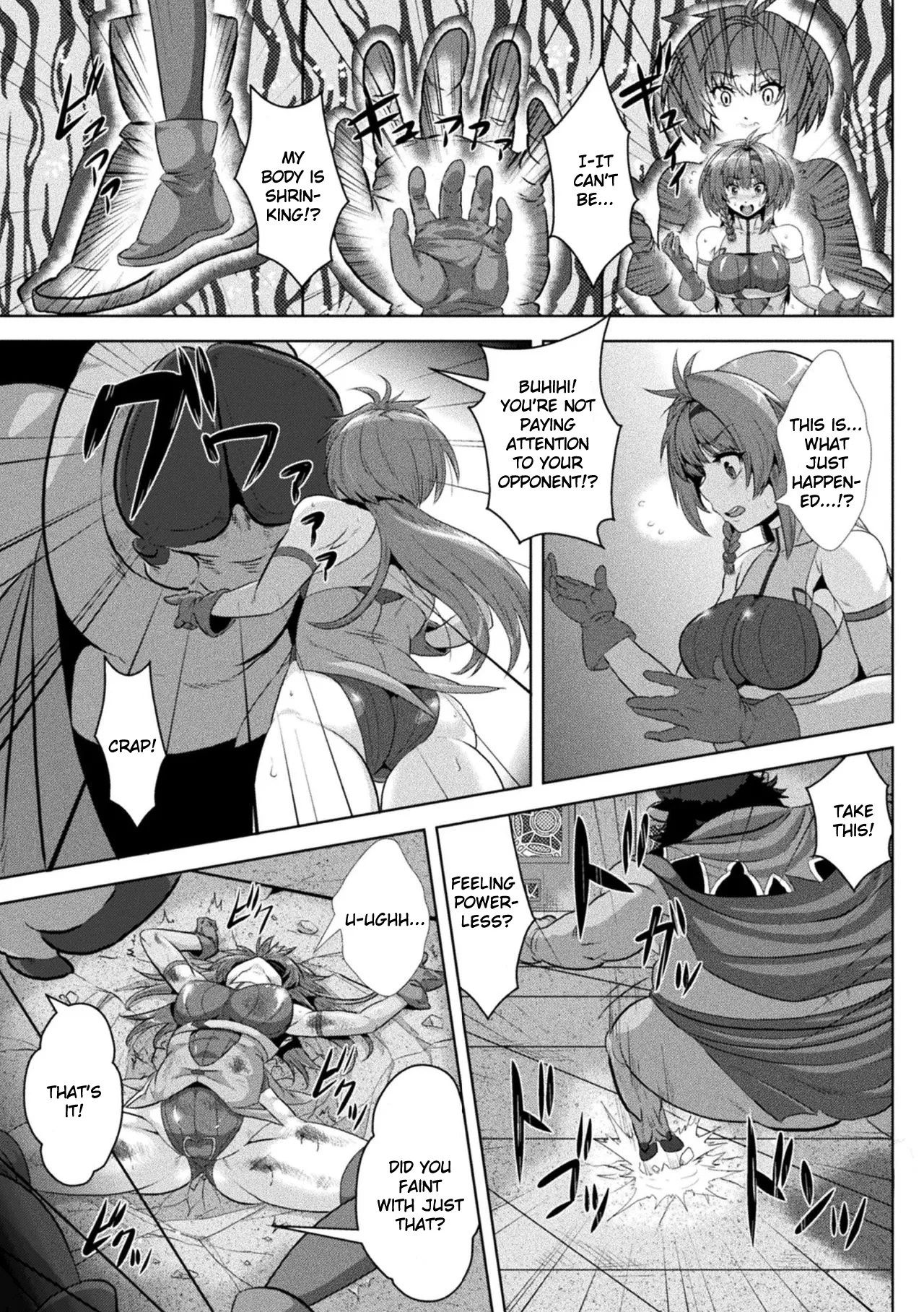 Kakutou Shoujyo Ruruna no Haiboku ~Chitsu Kakuchou Onaho Ochi~ page 3 full