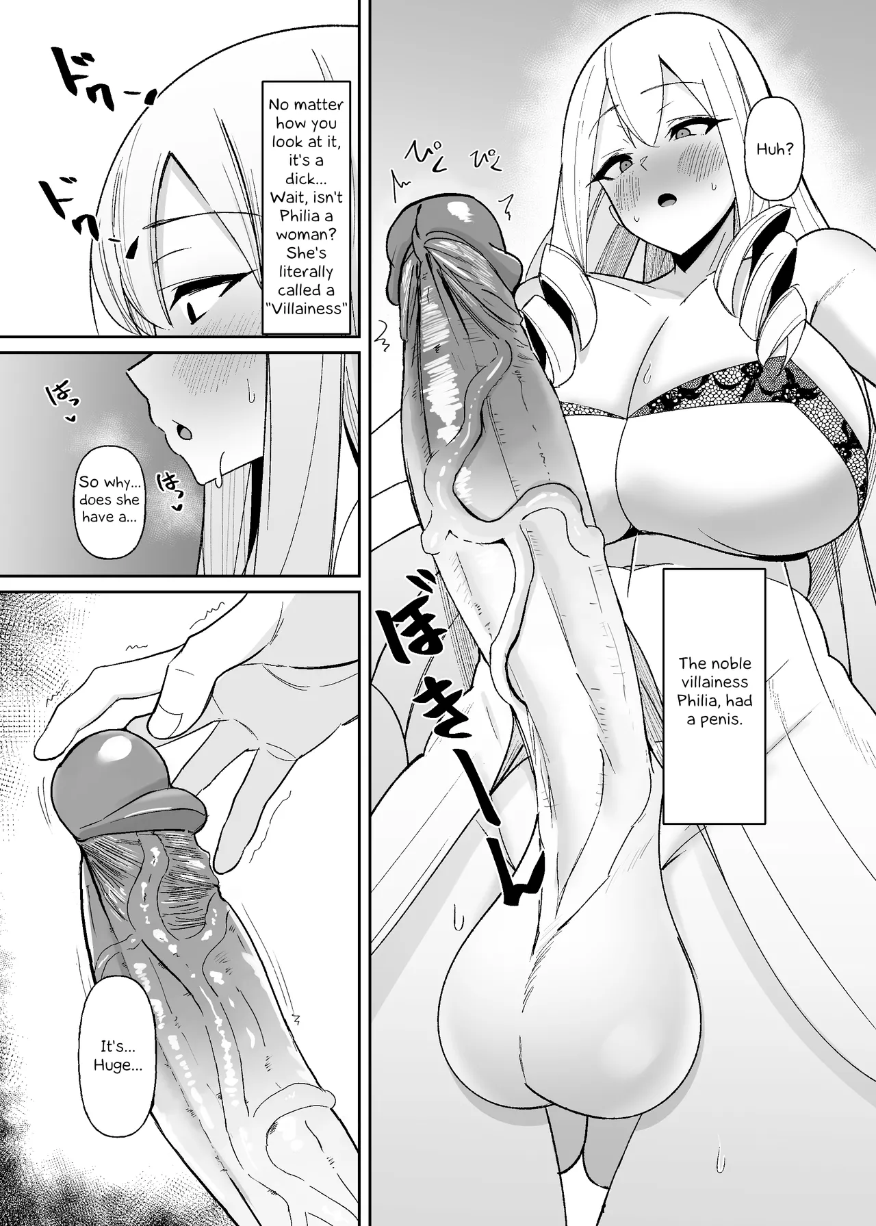 I was reincarnated as a villainess in an otome Game who was a futanari in her backstory ~Ch. 1~    .zip page 4 full