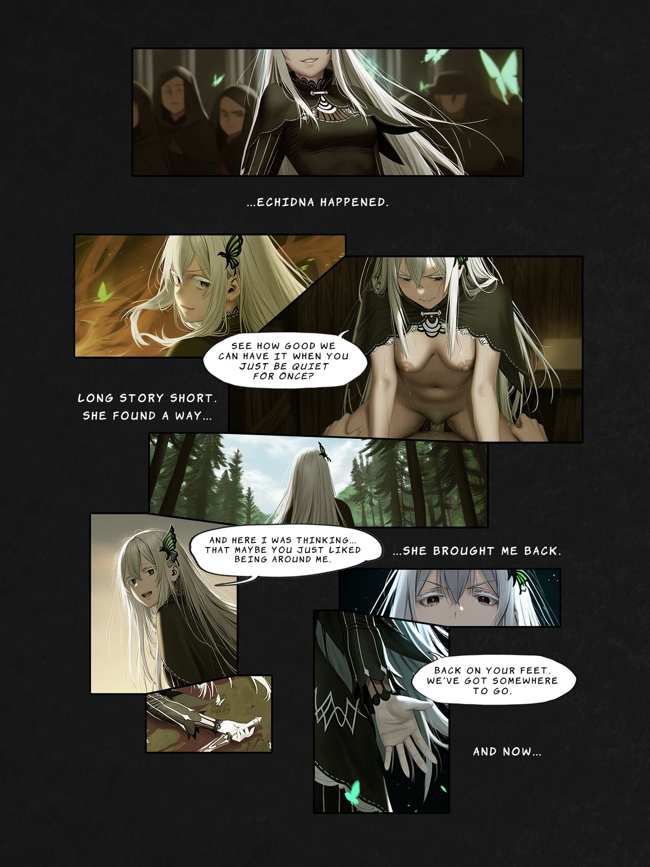 I Reincarnated Out of a Re:ZERO Isekai and Got Back at the Goddess Who Denied Me ANAL page 9 full