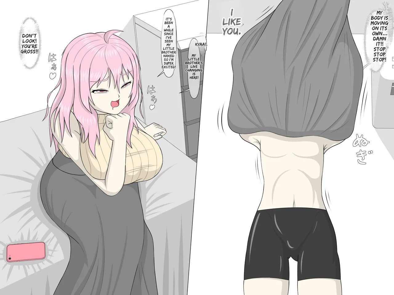 Hypnosis App With A BroCon Futanari Sister page 10 full