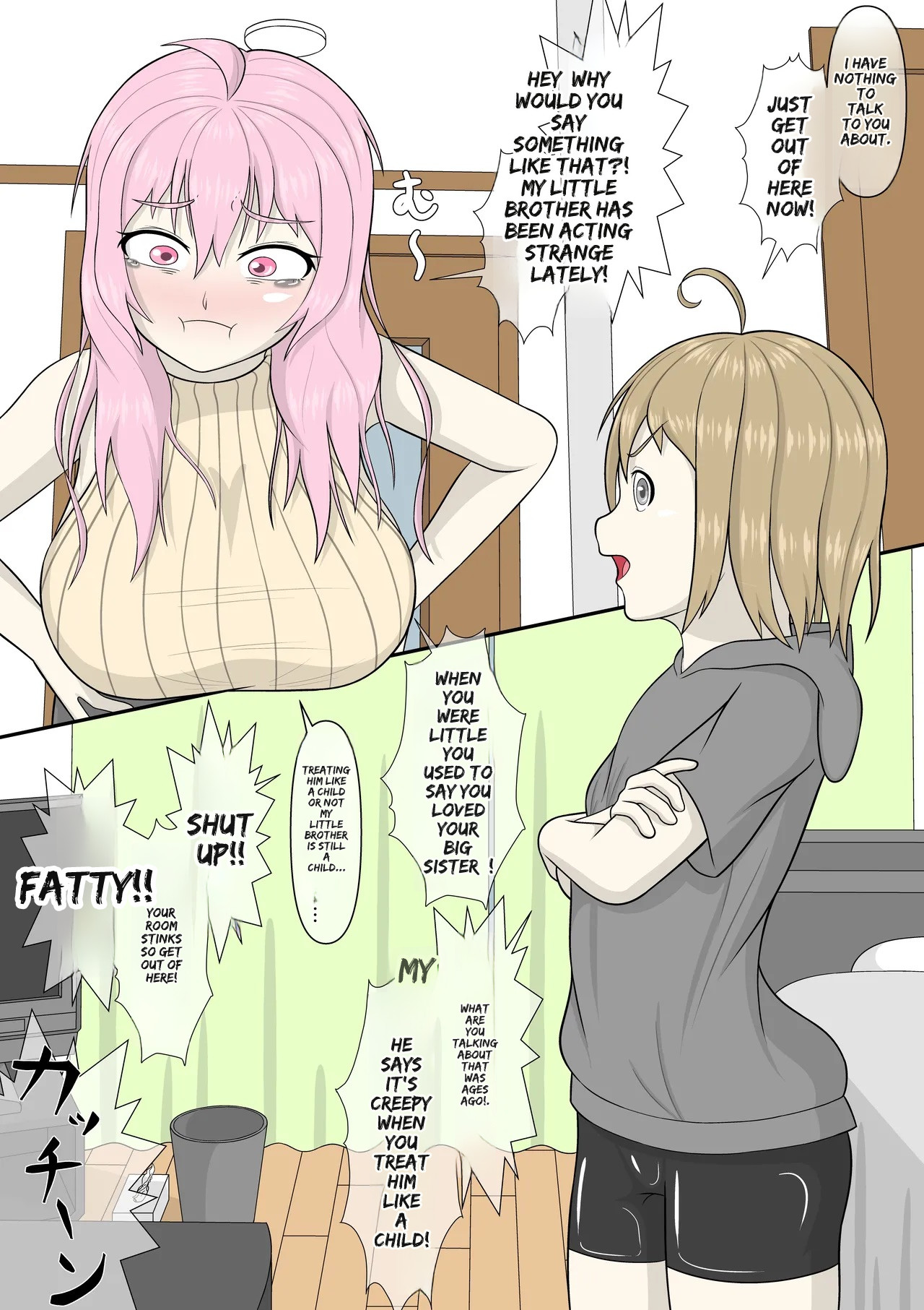 Hypnosis App With A BroCon Futanari Sister page 4 full