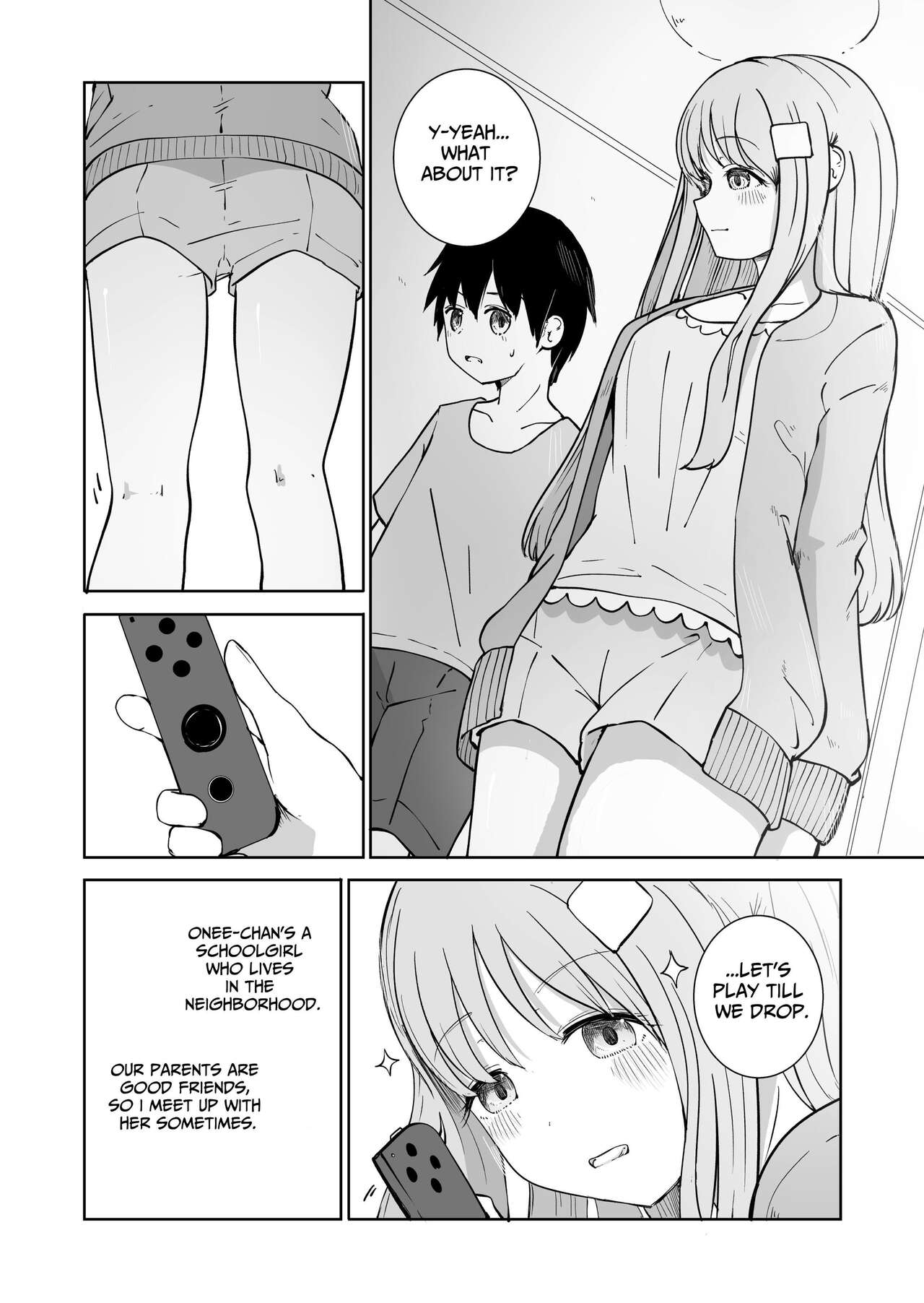 Onee-chan to Futarikiri | Alone Together At Home page 4 full